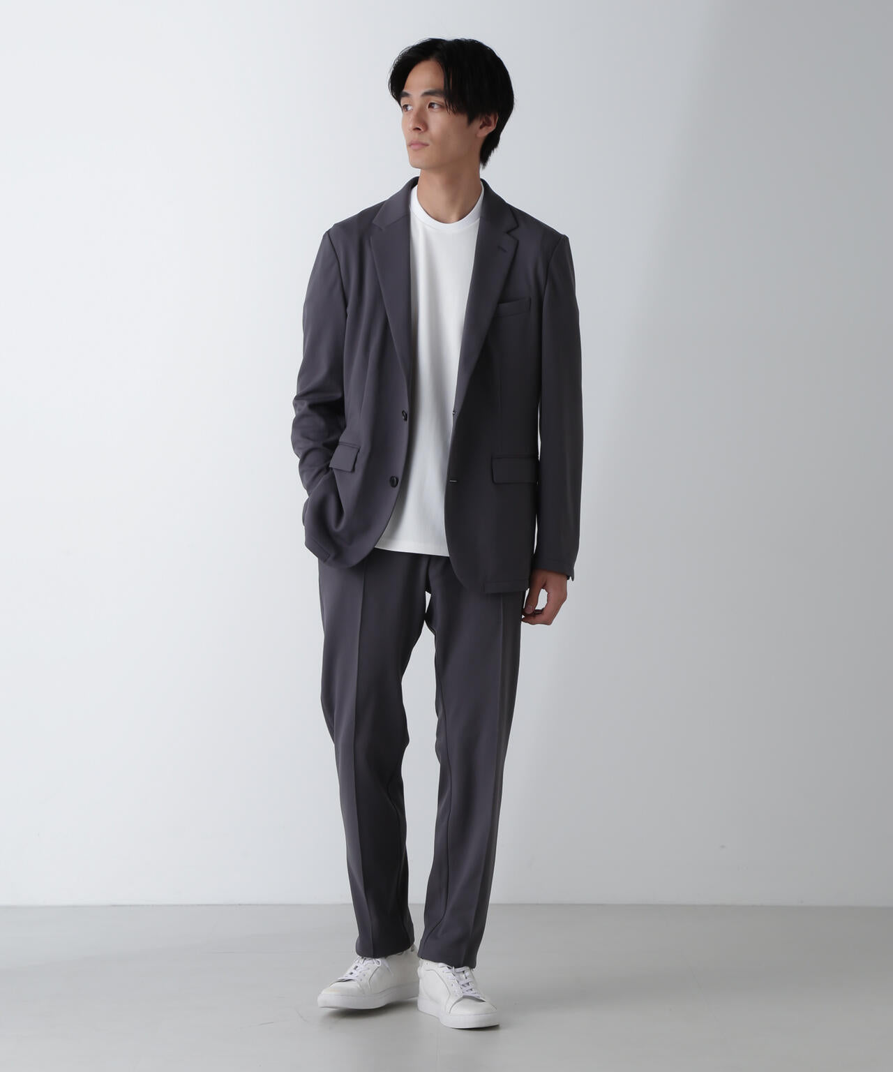 「N TROUSERS PREMIUM」AQUA RHYTHM(R)ストレッチパンツ(セットアップ可)