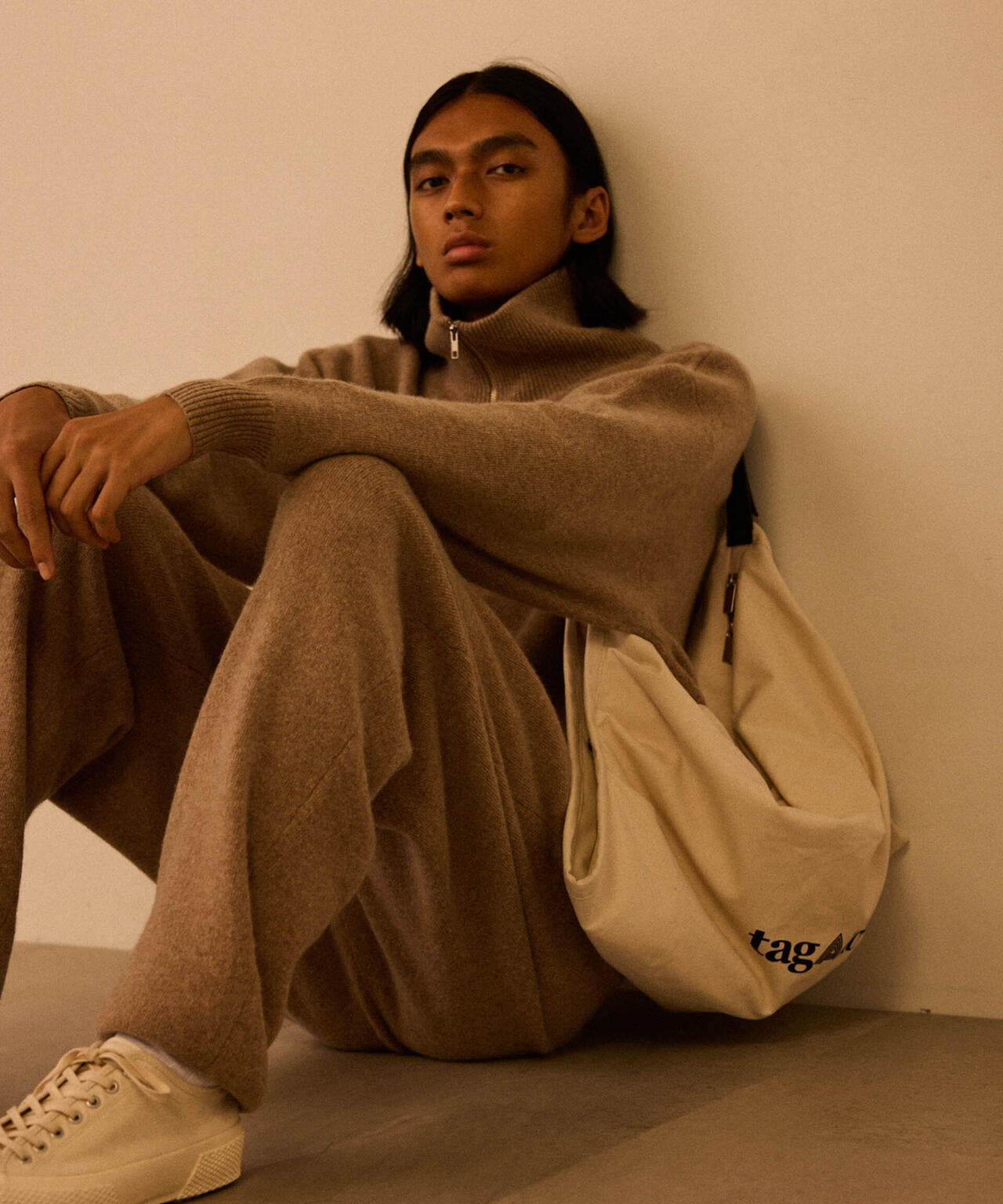 「tagAlong」butterfly canvas logo M