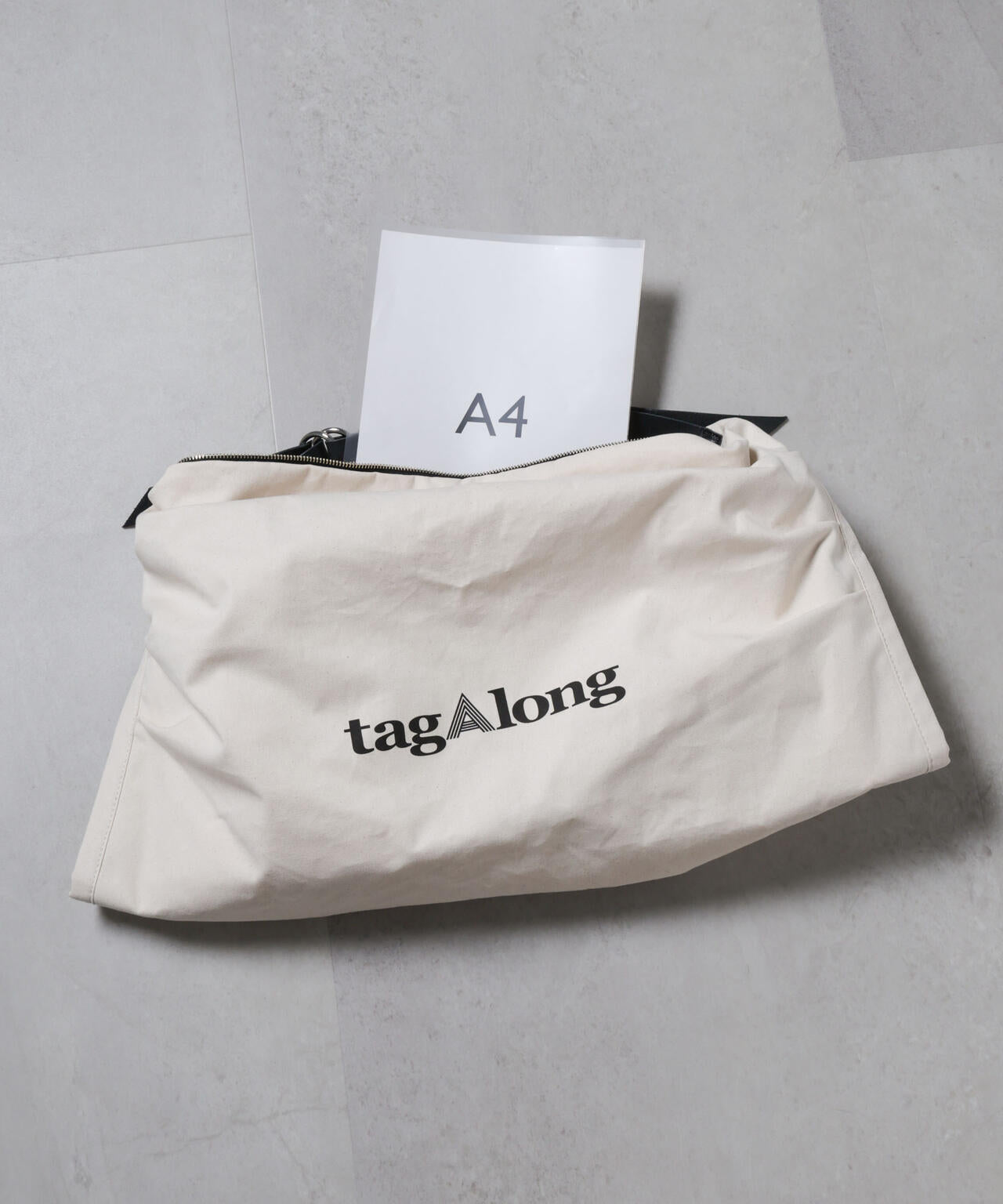 「tagAlong」butterfly canvas logo M