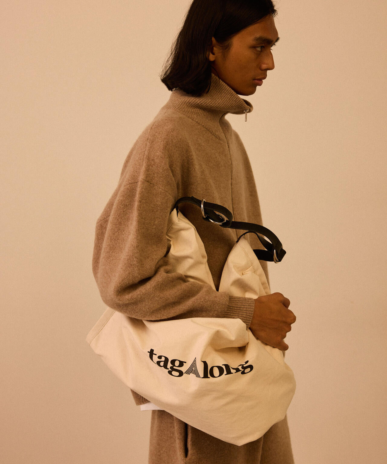 「tagAlong」butterfly canvas logo M