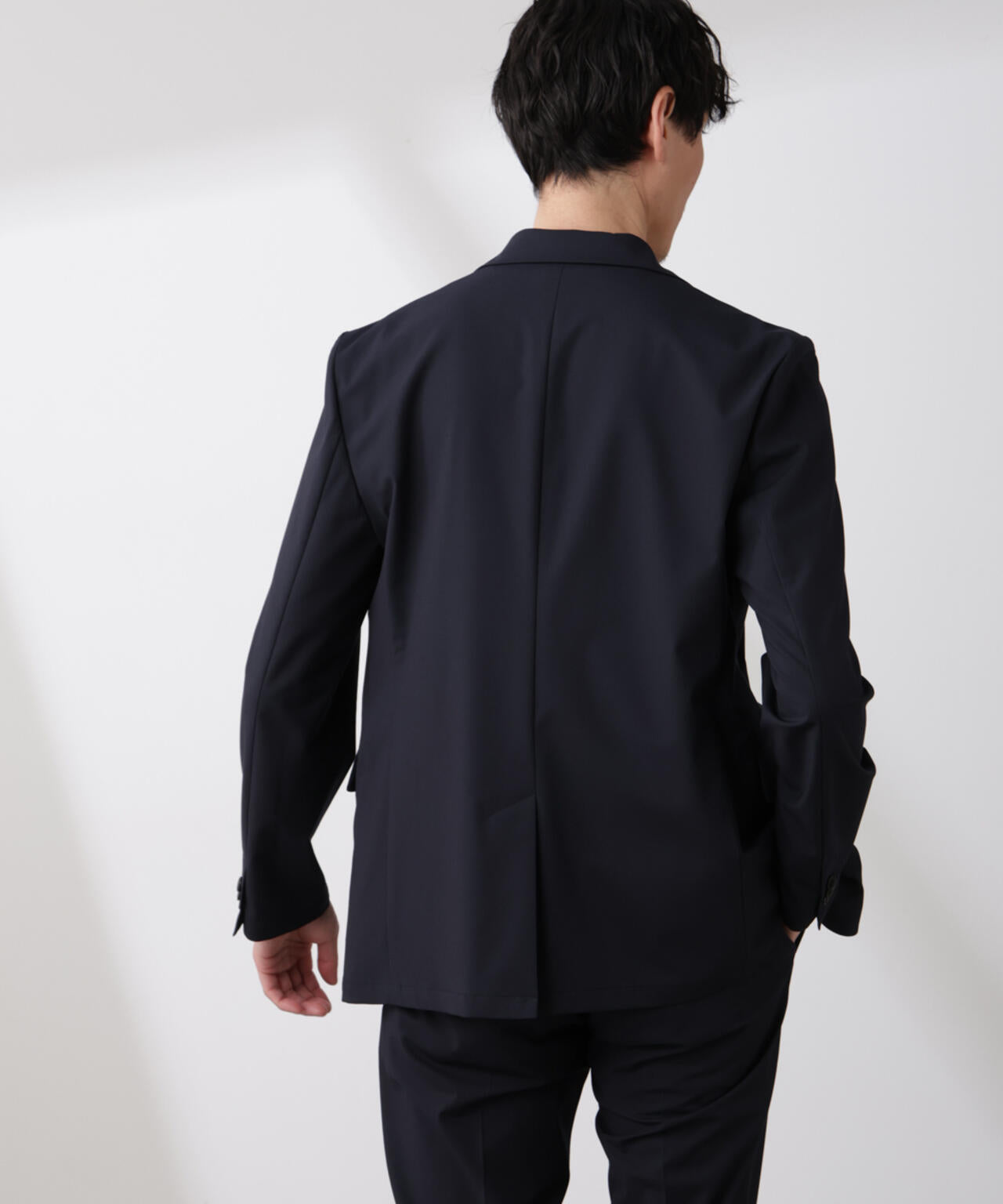 「N JACKET BASIC」トロピカルストレッチジャケット(セットアップ可)
