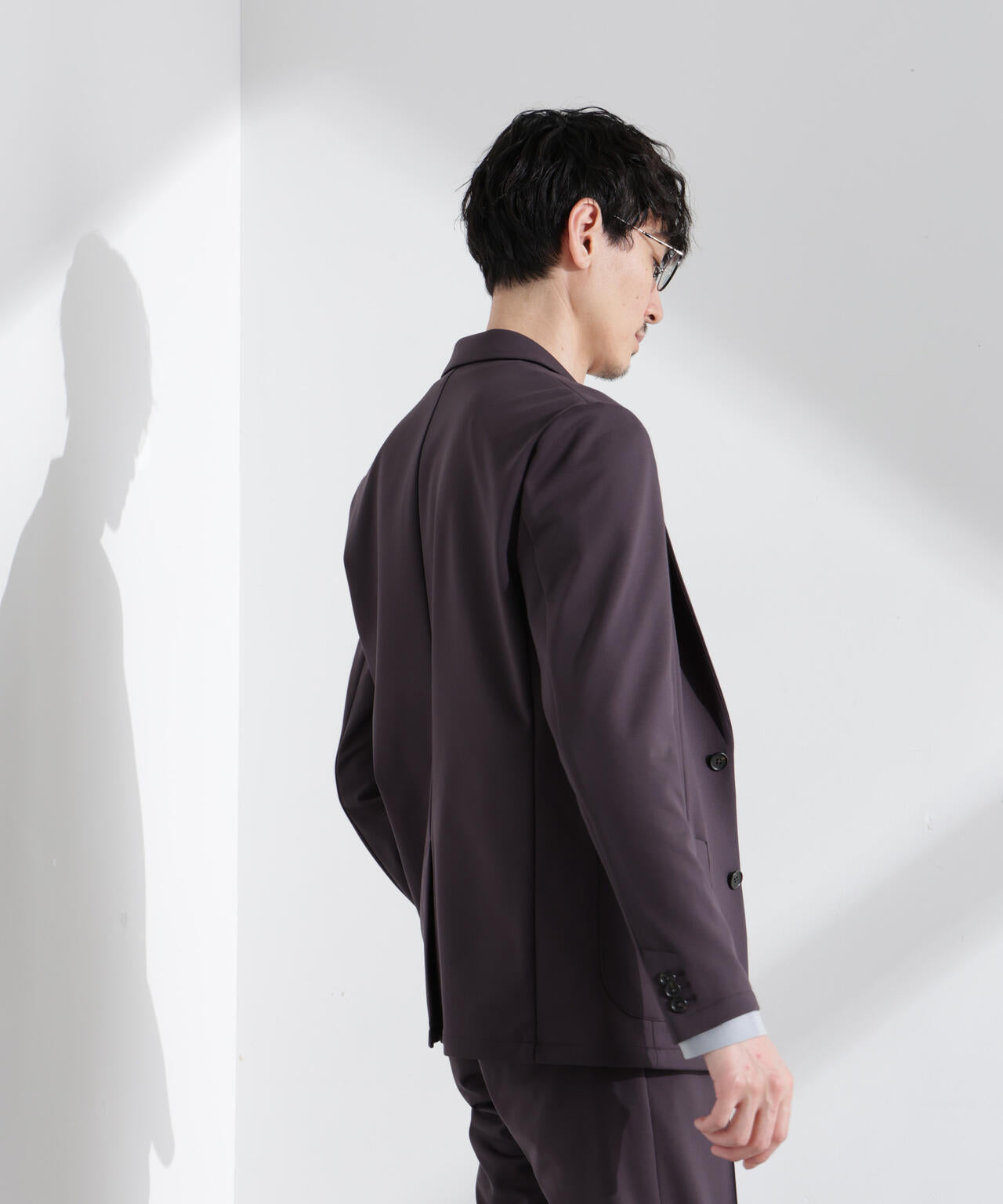 「N JACKET BASIC」TEXBRID(R)ポンチストレッチジャケット(セットアップ可)