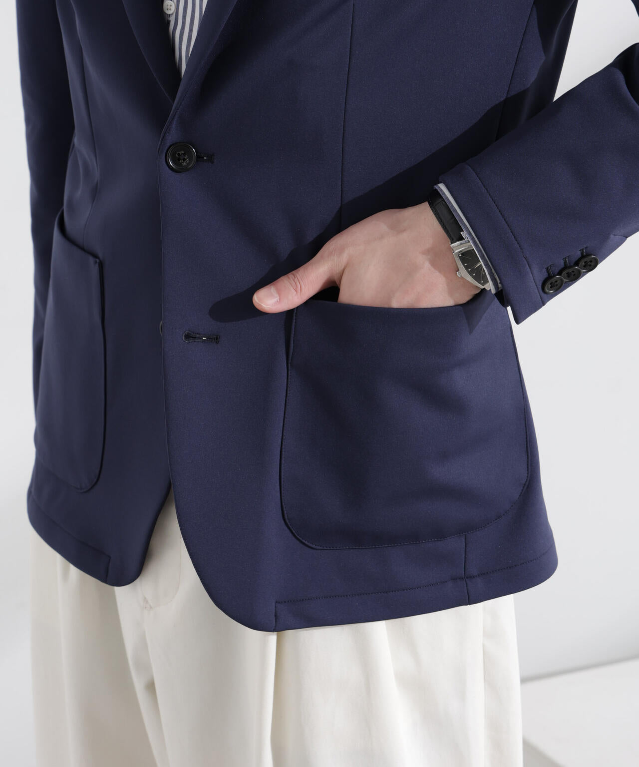 「N JACKET BASIC」TEXBRID(R)ポンチストレッチジャケット(セットアップ可)