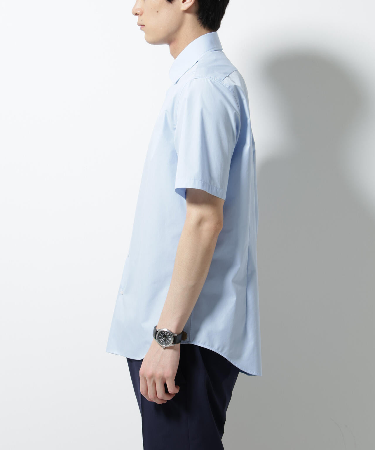 「N shirt」 速乾 セミワイドカラーシャツ半袖