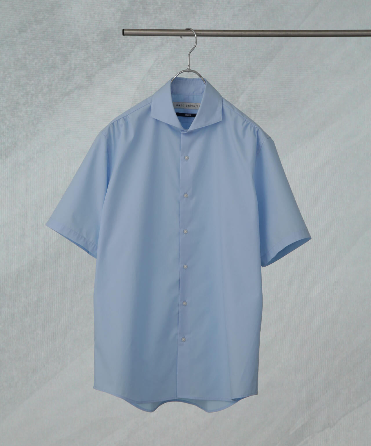 「N shirt」 速乾 ホリゾンタルカラーシャツ半袖
