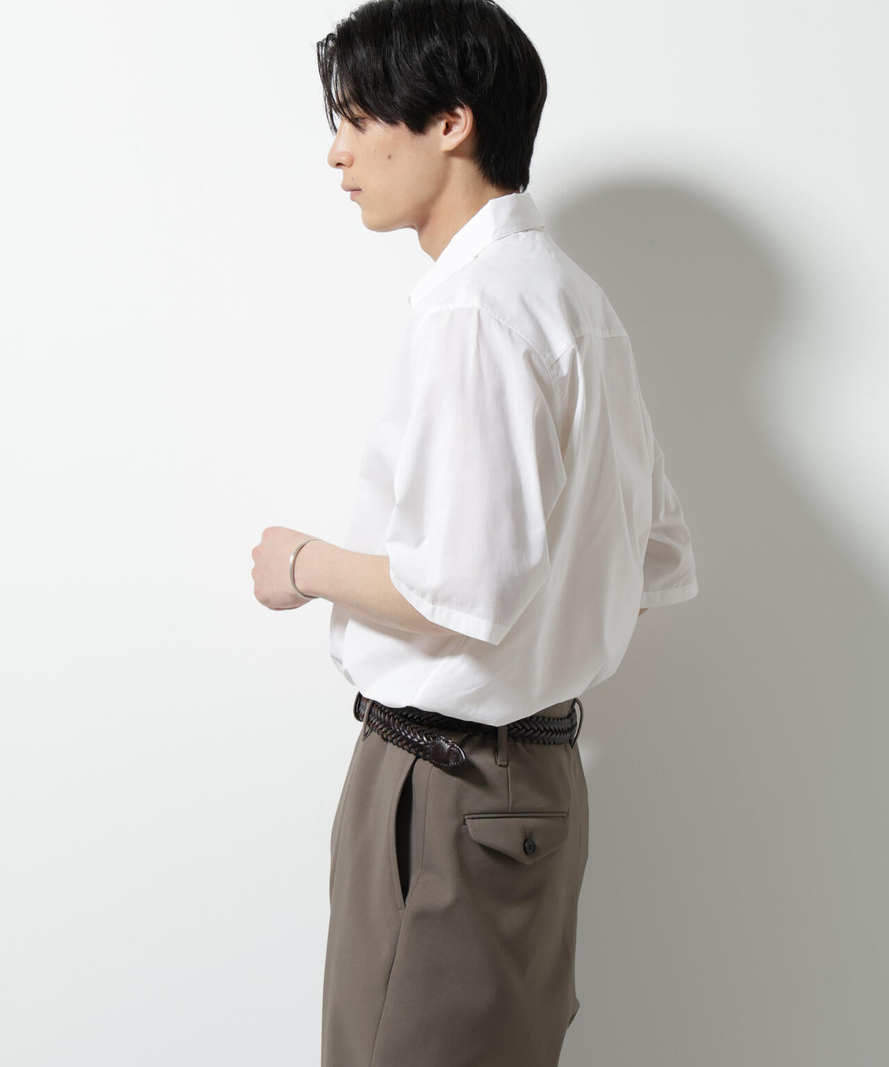 TEXBRID(R)レギュラーカラーシャツ 半袖