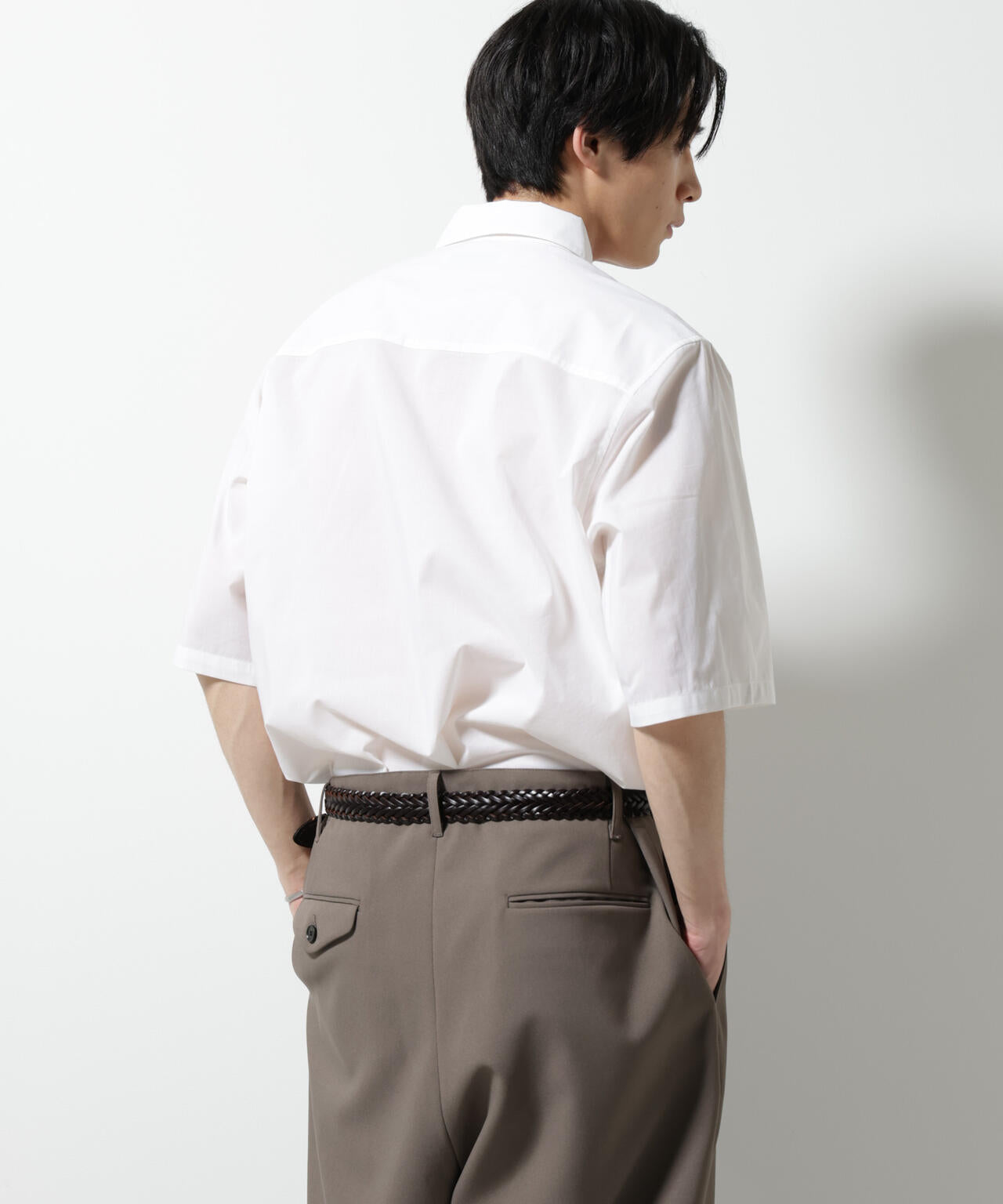 TEXBRID(R)レギュラーカラーシャツ 半袖