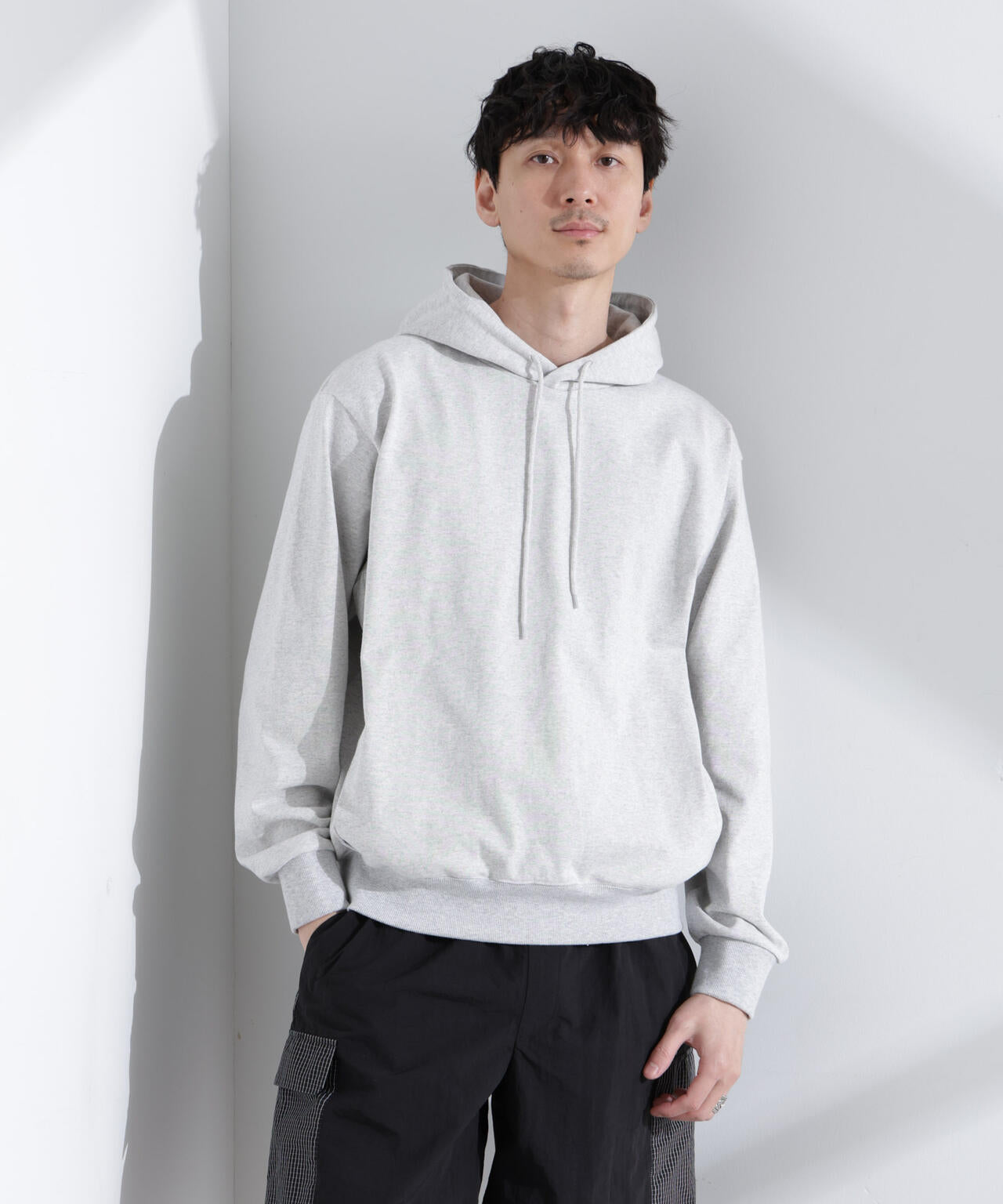 「NJ/CLUB」 USAコットン スウェットパーカー(セットアップ可)