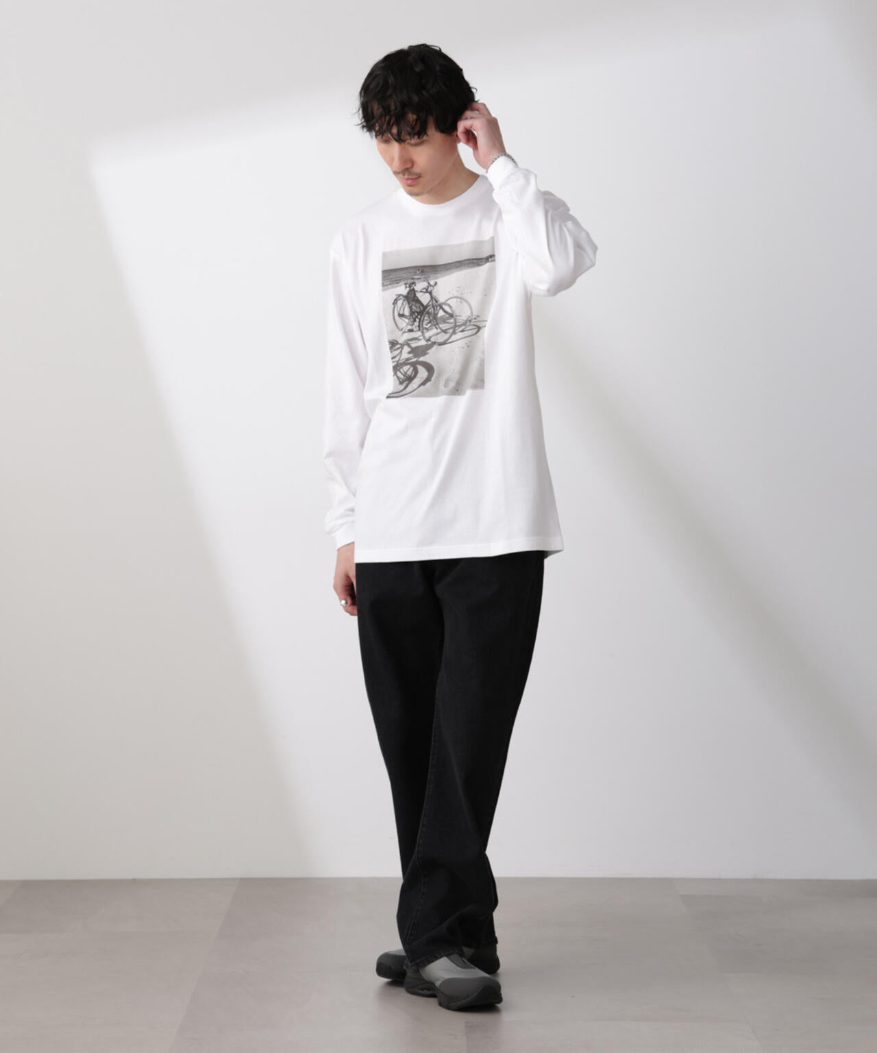 「着るアート」Herbert List/Magnum Photos Tシャツ長袖GERMANY