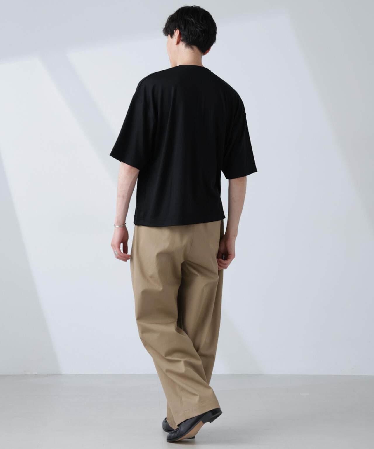 「ALL-DAYS COMFORT 100% WOOL」 ヘンリーネックTEE