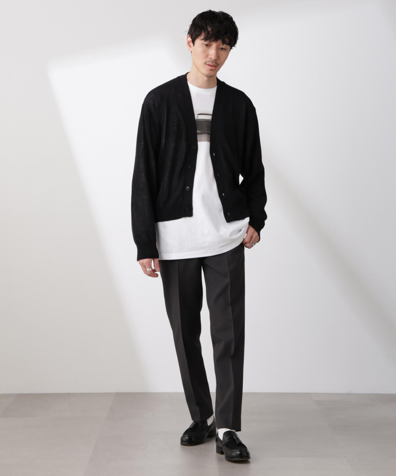 「SOIGNE」ECOPET(R)×AERO ツイルストレッチスラックス