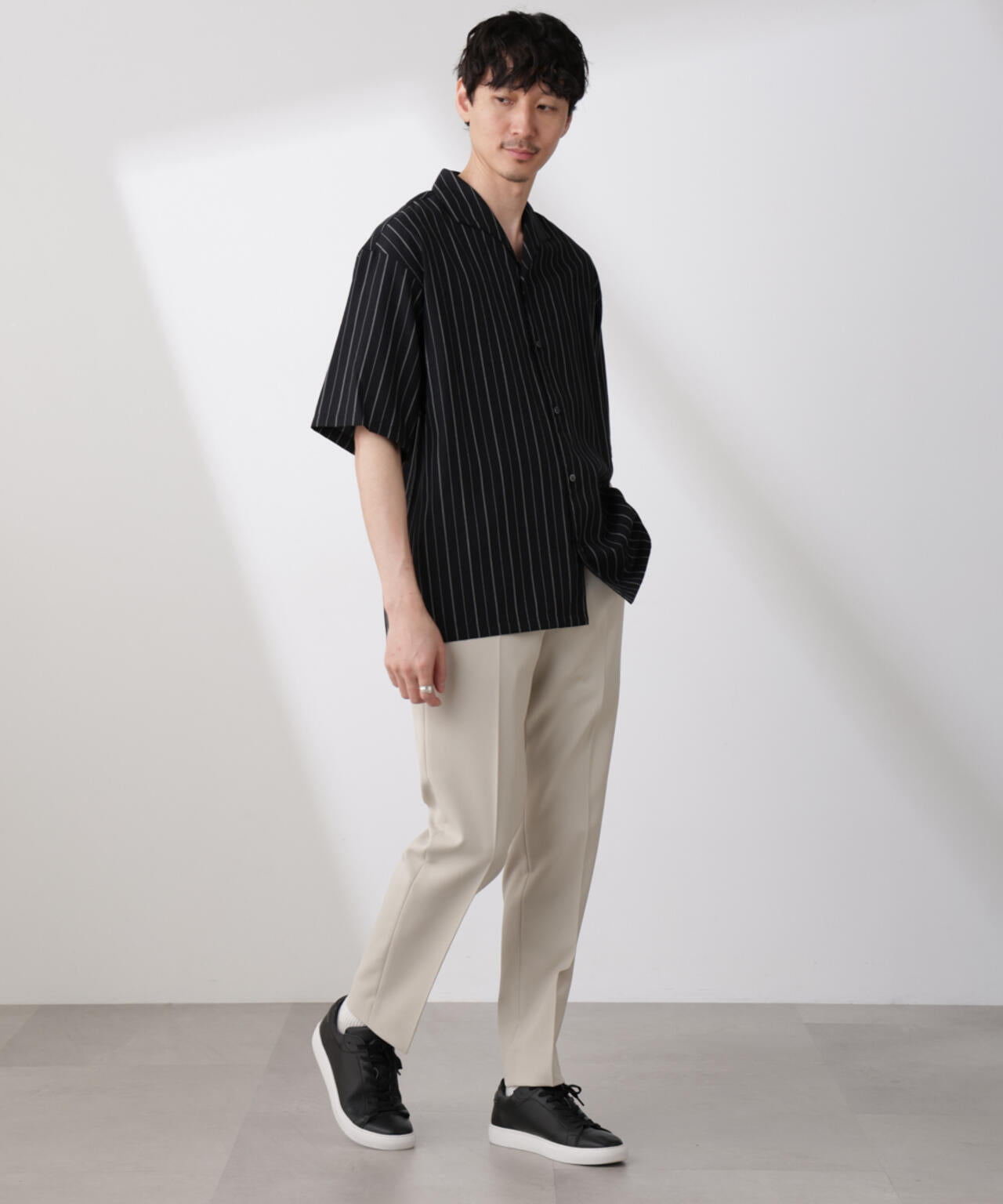 「SOIGNE」ECOPET(R)×AERO ツイルストレッチスラックス