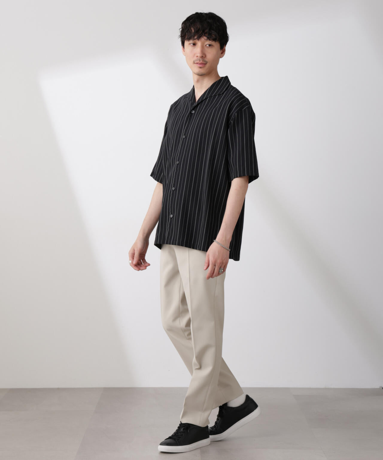 「SOIGNE」ECOPET(R)×AERO ツイルストレッチスラックス