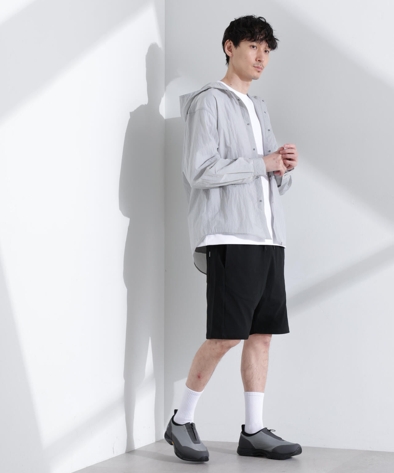 「NJ/CLUB」 USAコットン ハーフパンツ