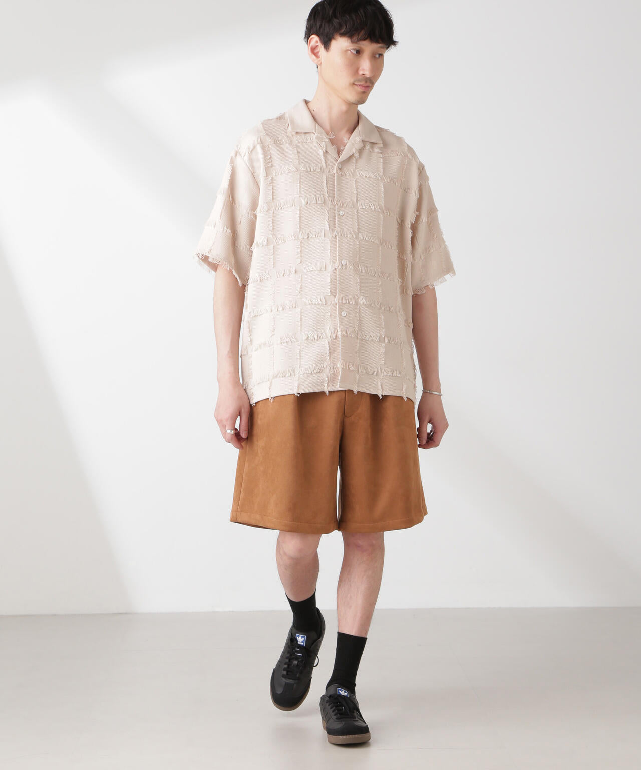 フェイクスエード イージーショートパンツ