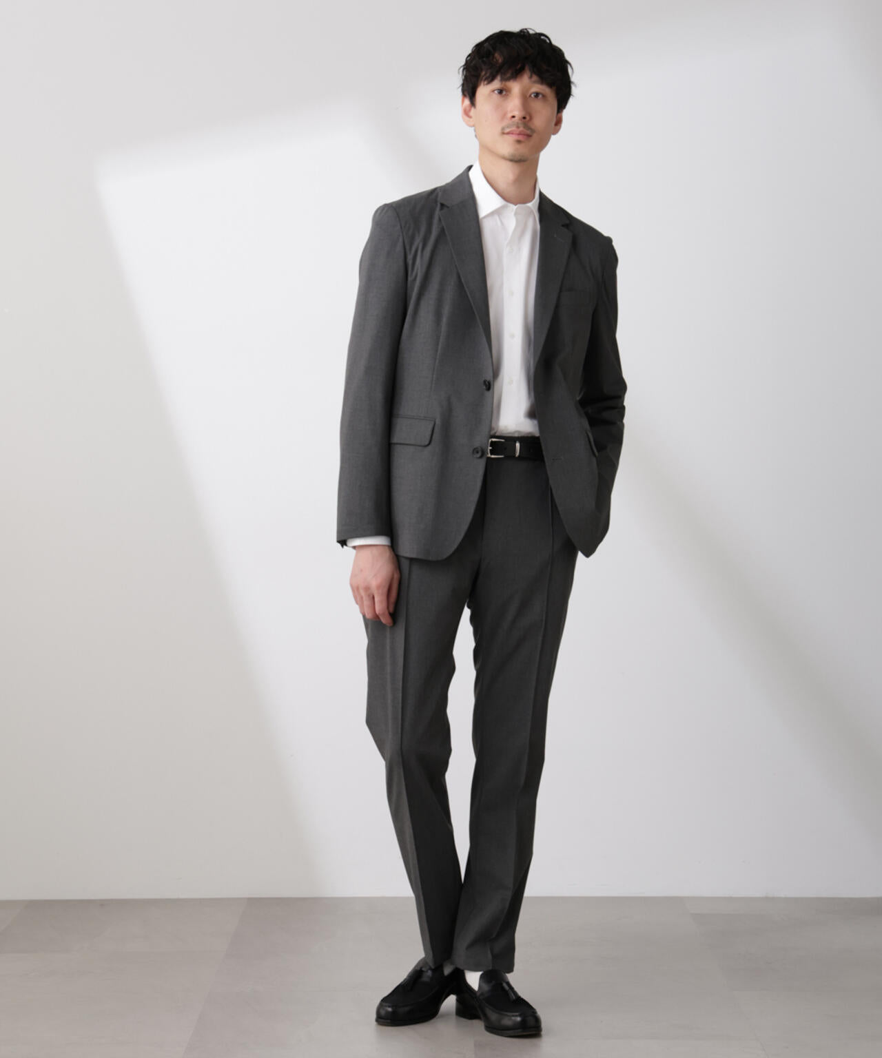「N TROUSERS BASIC」トロピカルストレッチパンツ(セットアップ可)