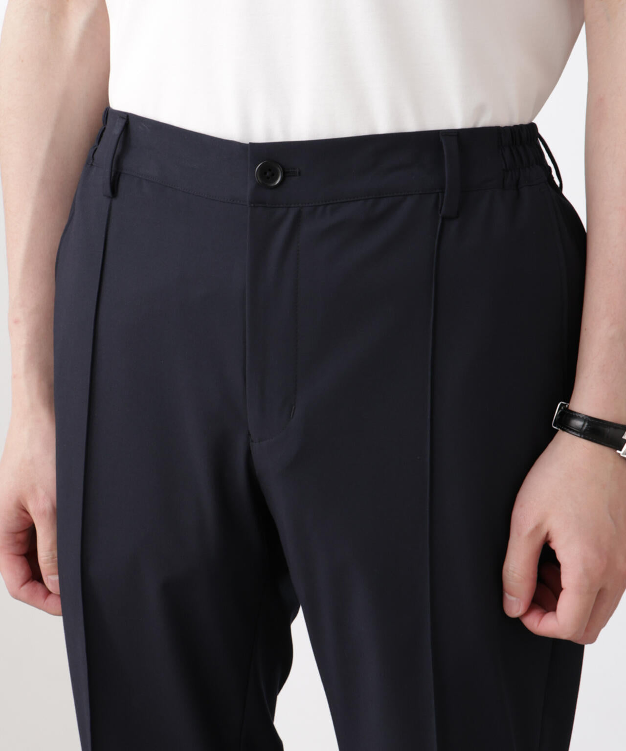 「N TROUSERS BASIC」トロピカルストレッチパンツ(セットアップ可)