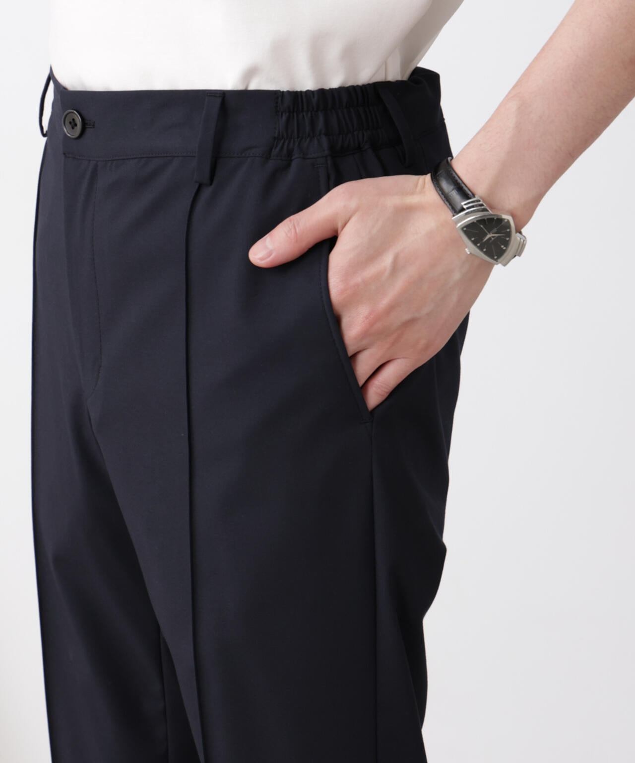 「N TROUSERS BASIC」トロピカルストレッチパンツ(セットアップ可)