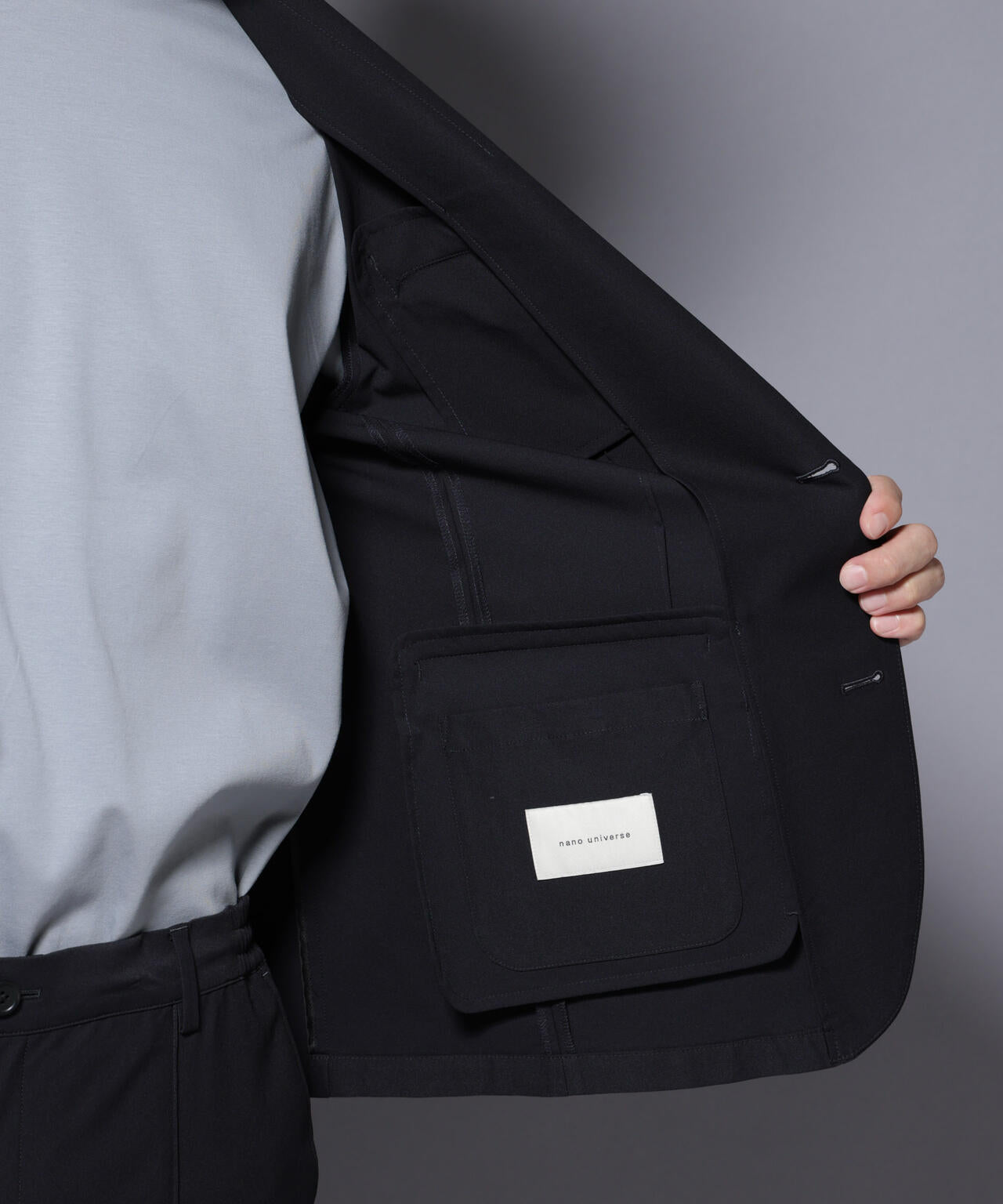 「N JACKET BASIC」TEXBRID(R) ツイルジャケット/ストレッチ・撥水(セットアップ可)