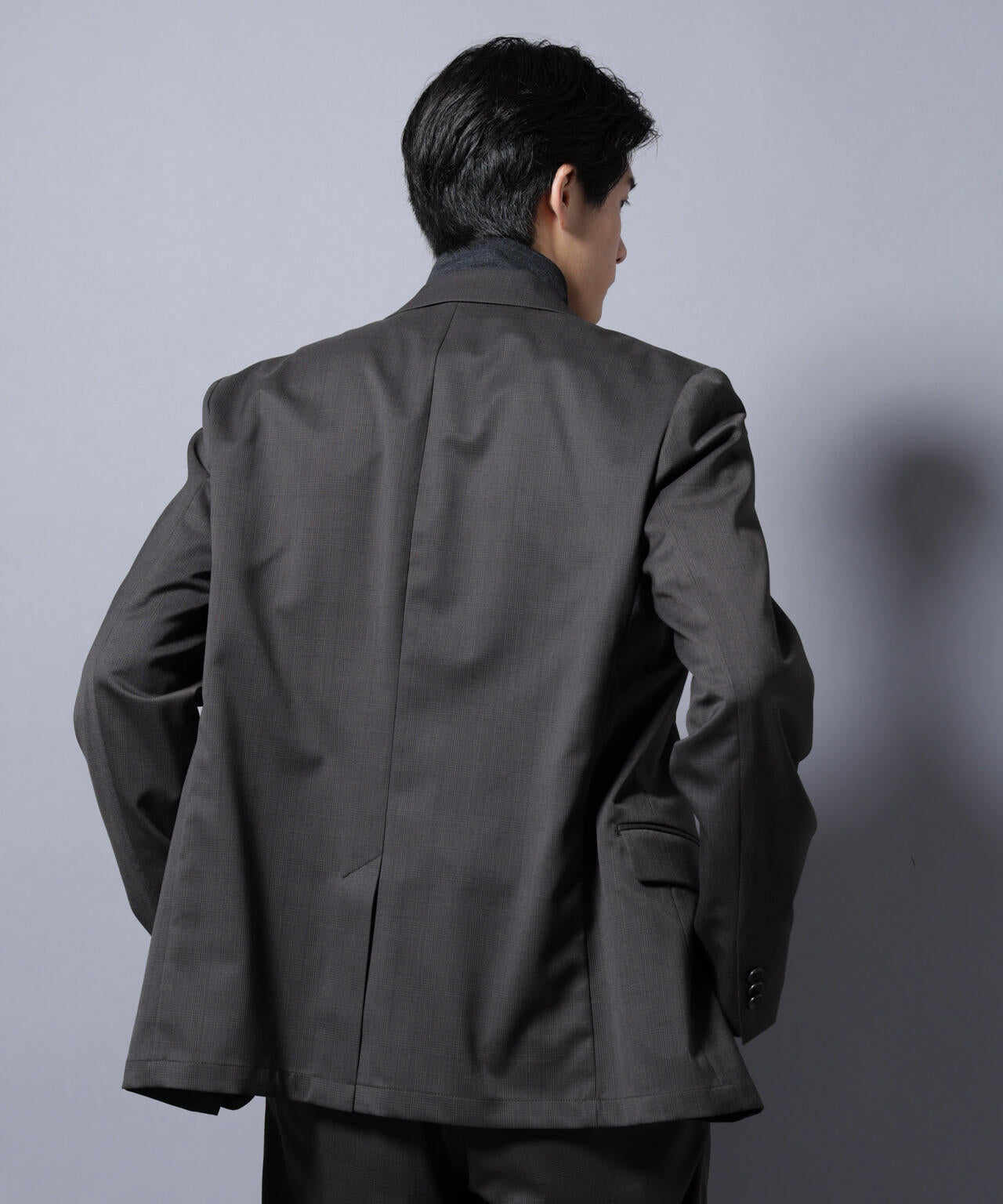 【大人気セットアップ】「Damerino Select」 RENU(R)T/Wシャドーチェックジャケット(セットアップ可)