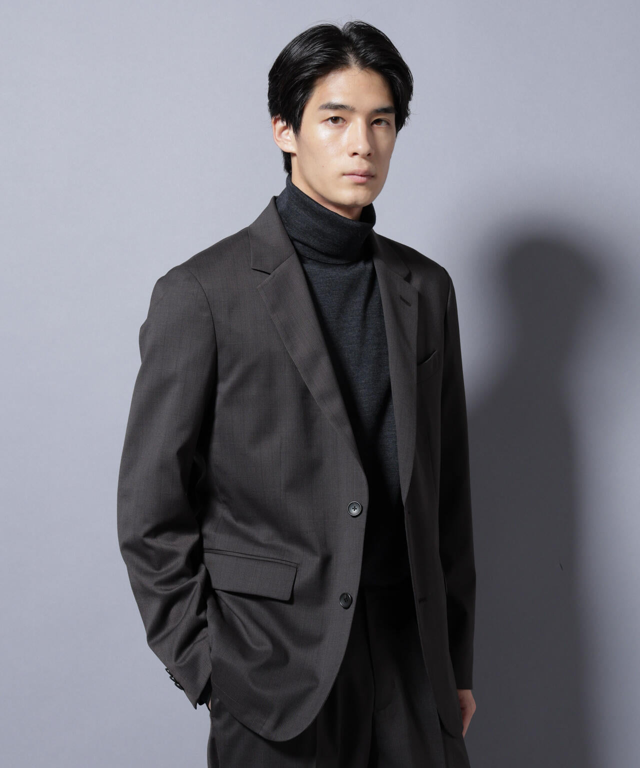 【大人気セットアップ】「Damerino Select」 RENU(R)T/Wシャドーチェックジャケット(セットアップ可)