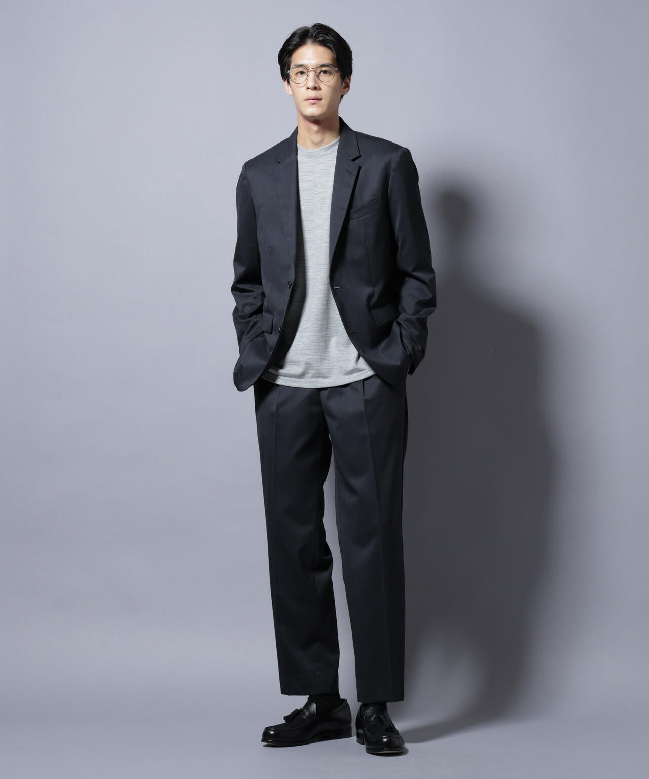 【大人気セットアップ】「Damerino Select」 RENU(R)T/Wシャドーチェックジャケット(セットアップ可)