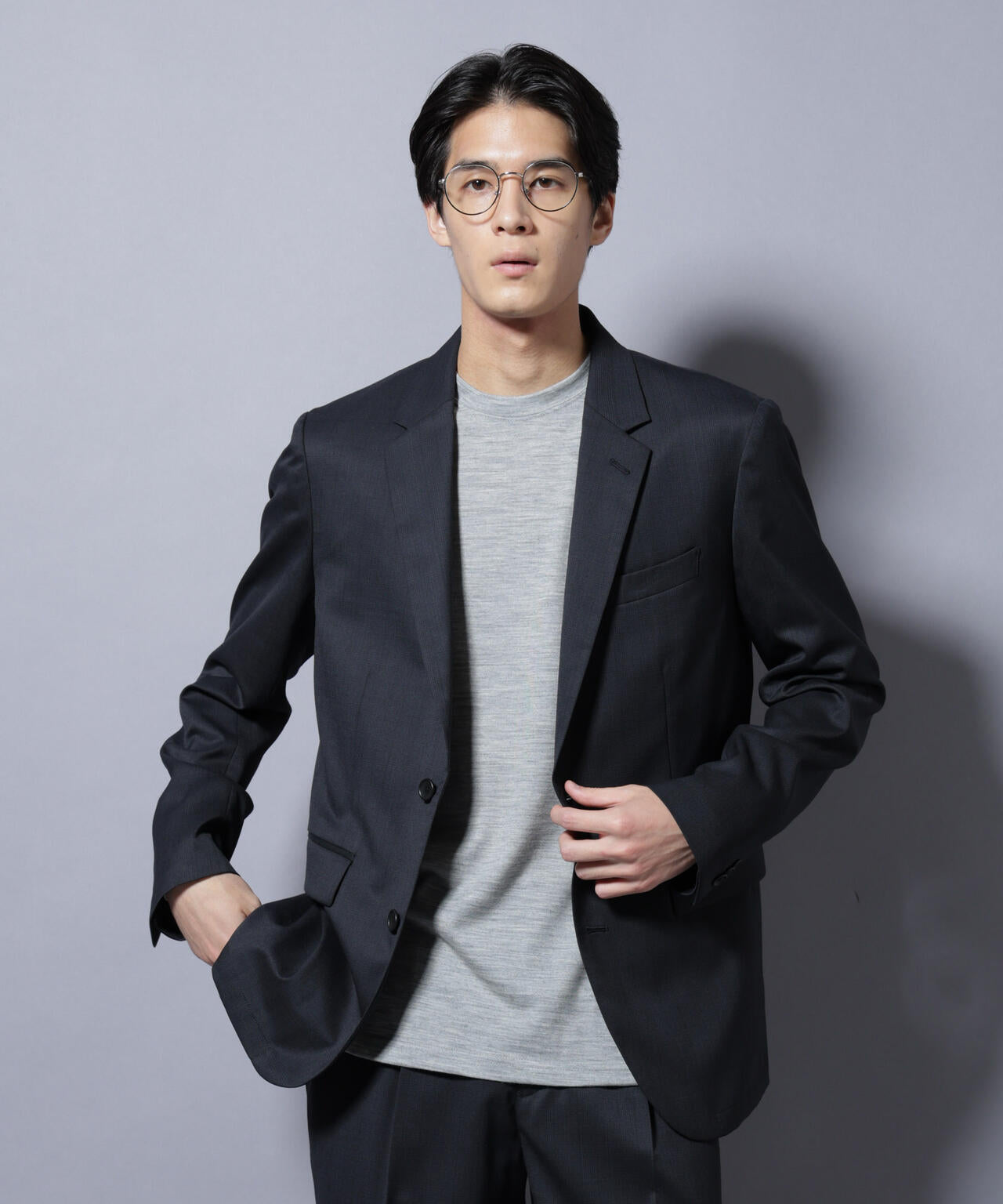 【大人気セットアップ】「Damerino Select」 RENU(R)T/Wシャドーチェックジャケット(セットアップ可)
