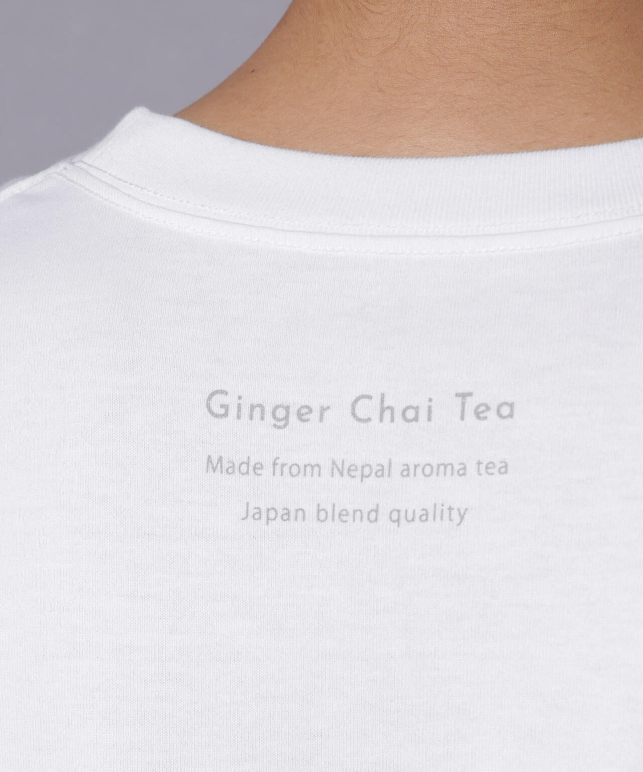 Anti Soaked(R)×SUNCHAIポートレート汗染み防止 Tシャツ長袖