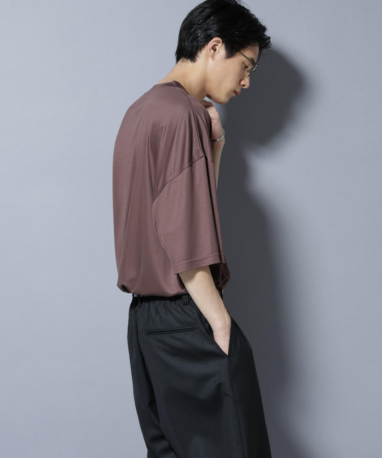 MIYATA×NANO JAPAN MADE キュプラ混 Tシャツ