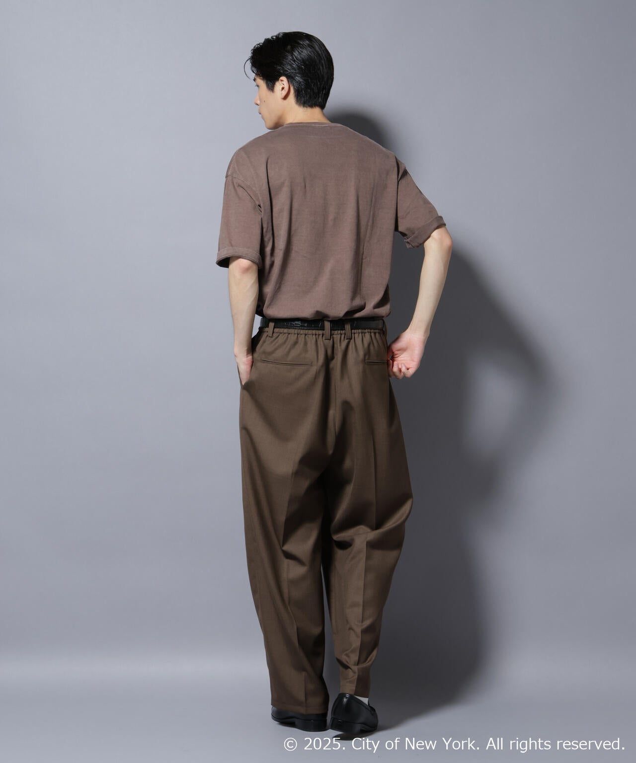 別注GOOD ROCK SPEED NYC 箔プリントTシャツ