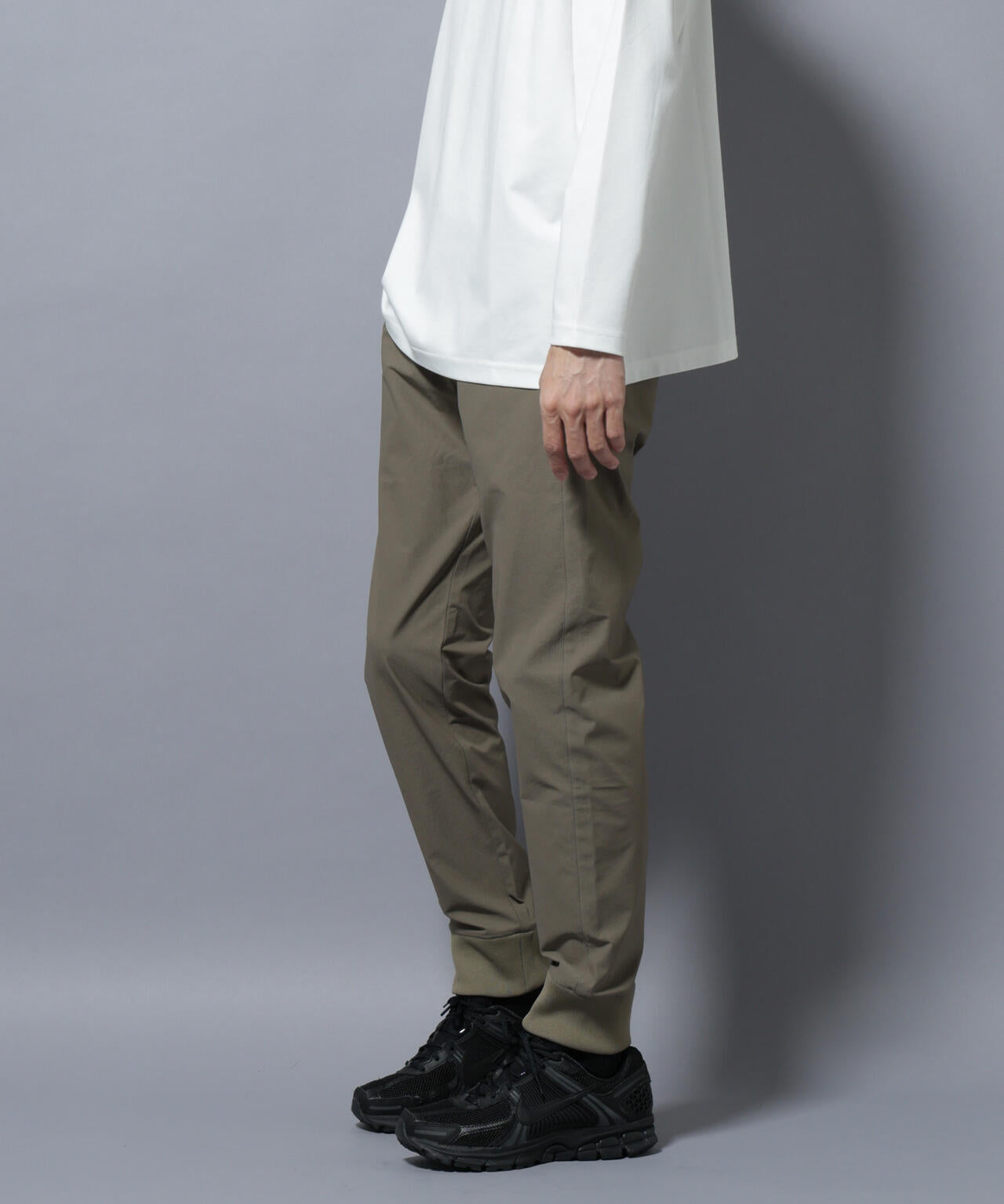 「N TROUSERS BASIC」TEXBRID(R) ジョガーパンツ/ストレッチ・撥水(セットアップ可)