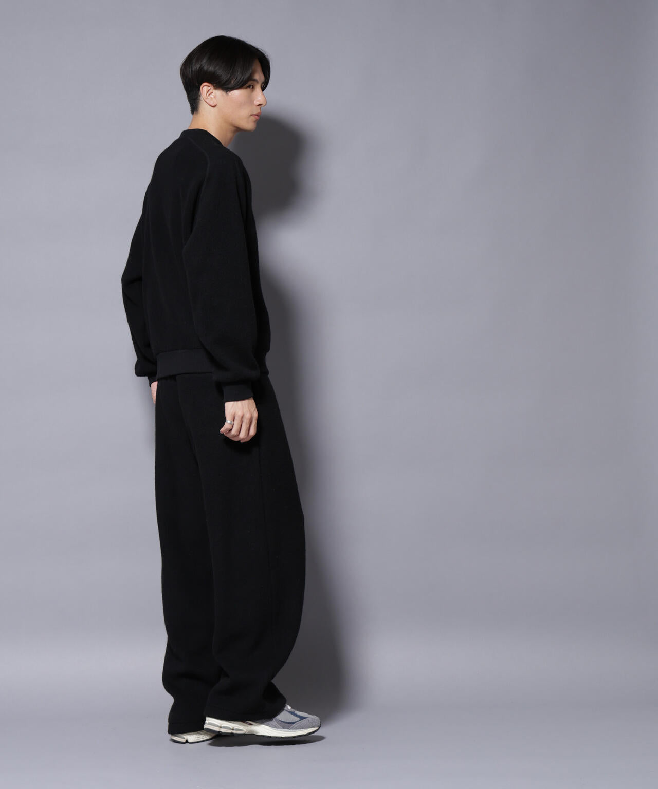 MIYATA×NANO JAPANMADE ウールコットンイージーパンツ