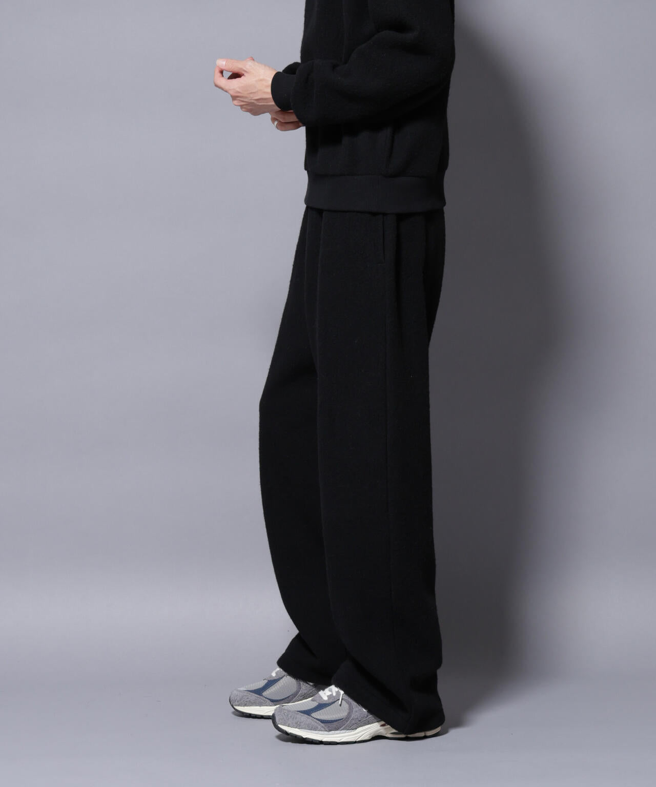 MIYATA×NANO JAPANMADE ウールコットンイージーパンツ