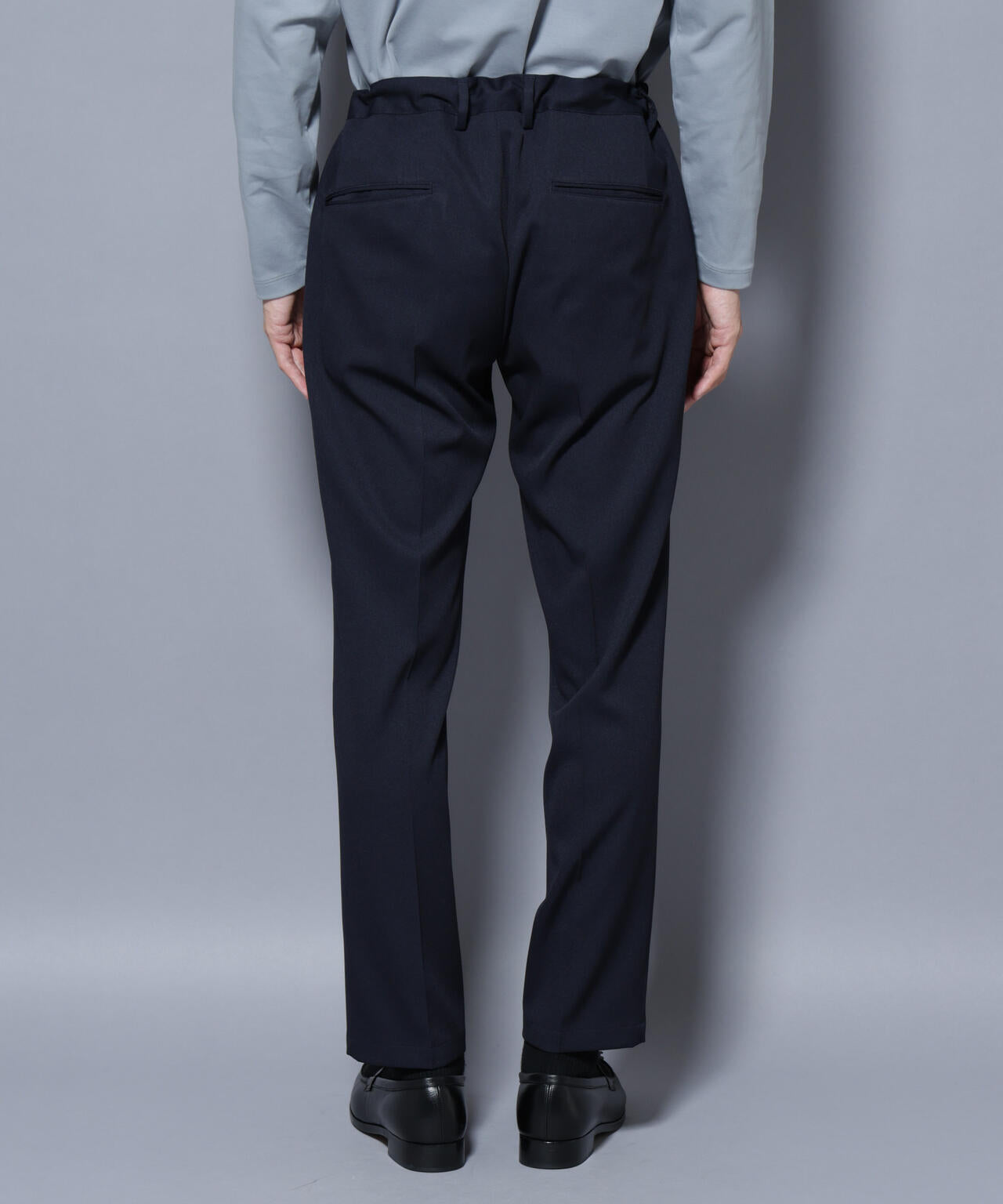 「N TROUSERS BASIC」 シャドーストライプパンツ(セットアップ可)