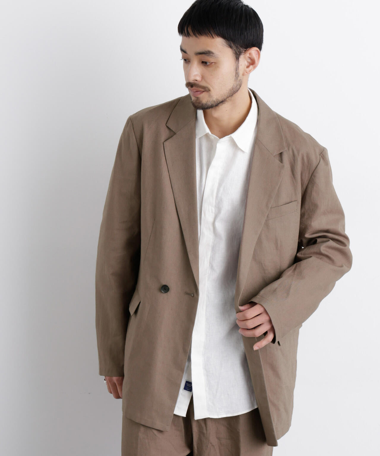 「FRENCH LINEN」 リネンコットンセミダブルJK(セットアップ可)