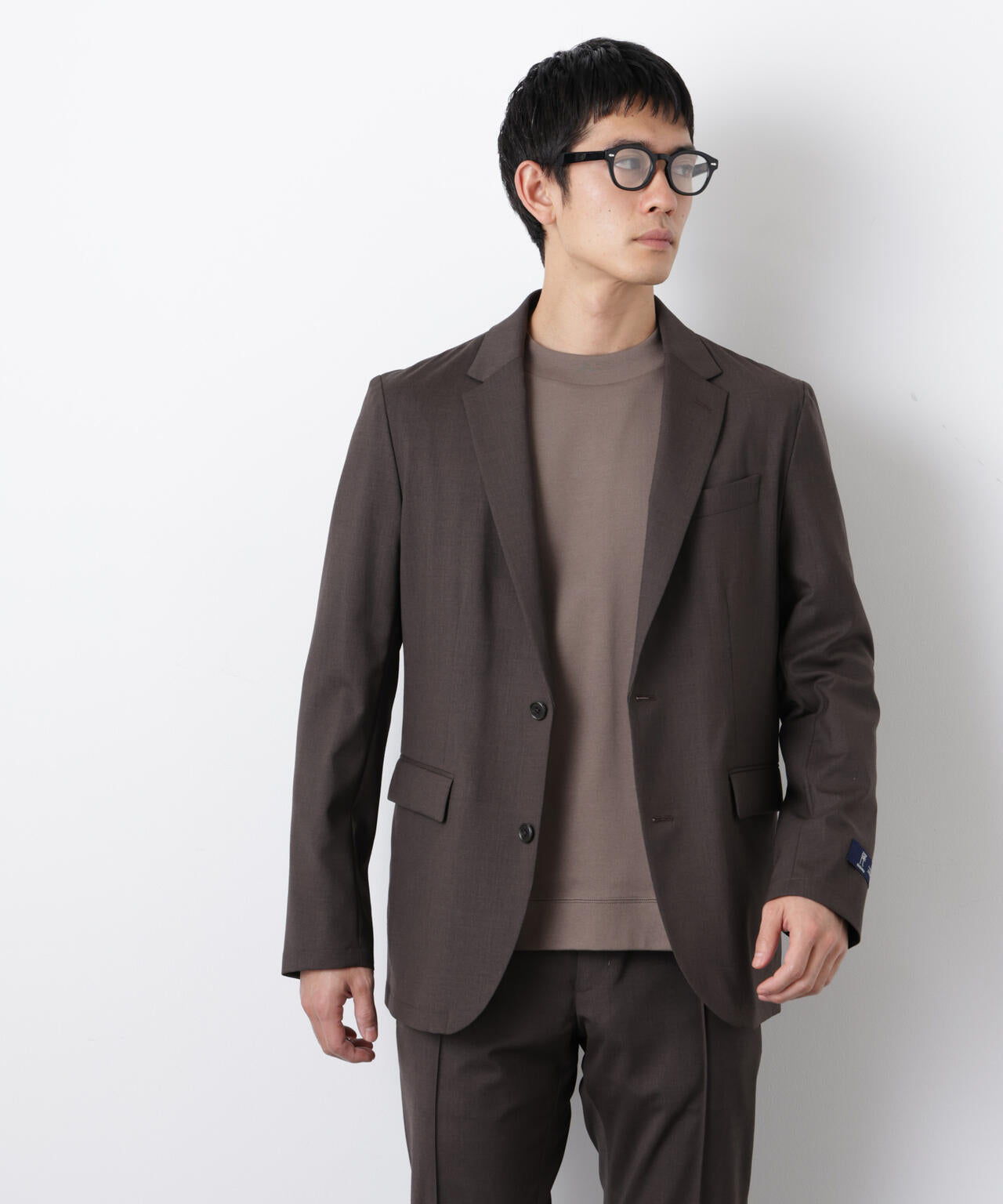 「DamerinoSelect」JAPANfabricウールストレッチジャケット(セットアップ可)