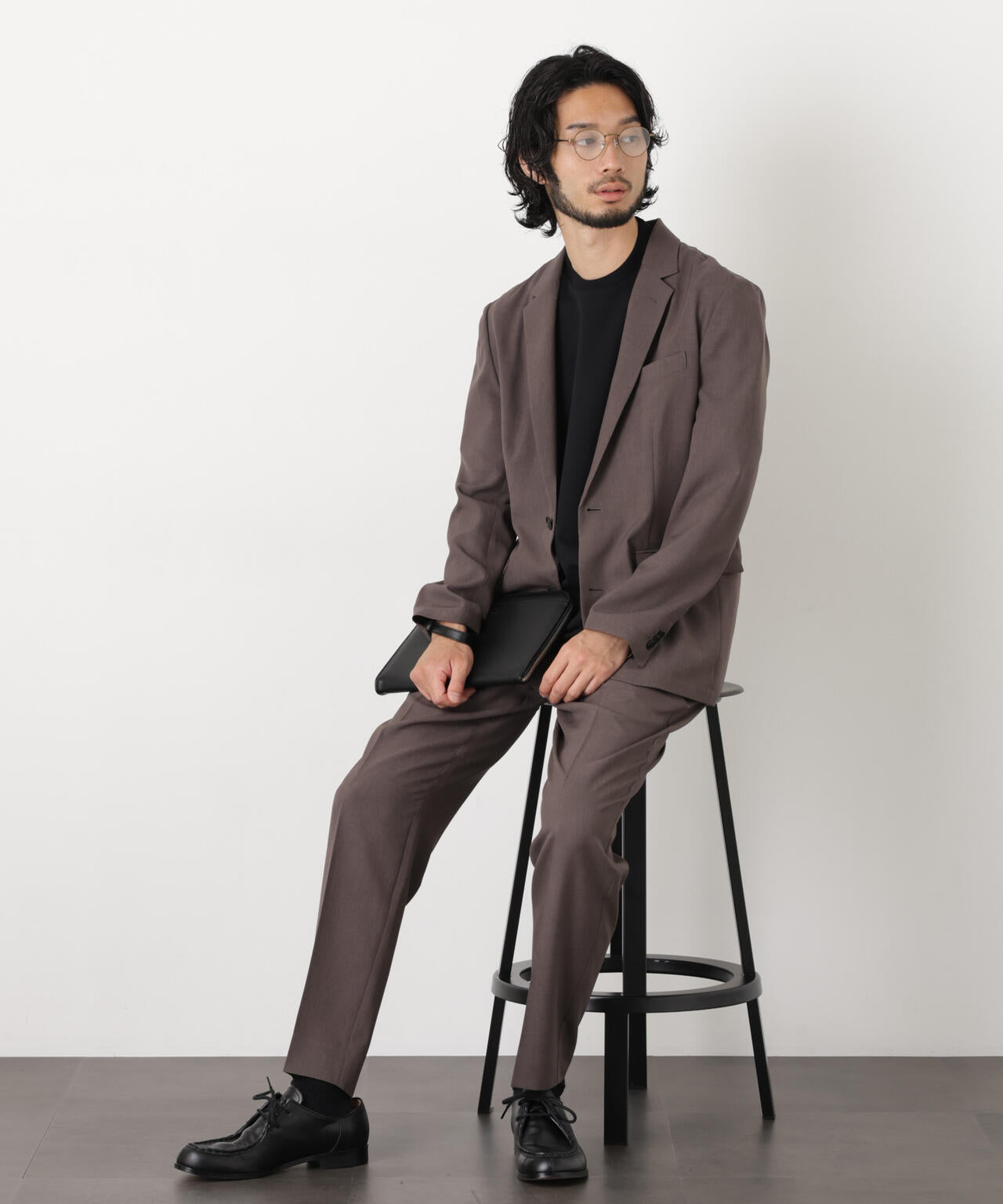 181cm B:75 W:73 H:90 着用サイズ:L