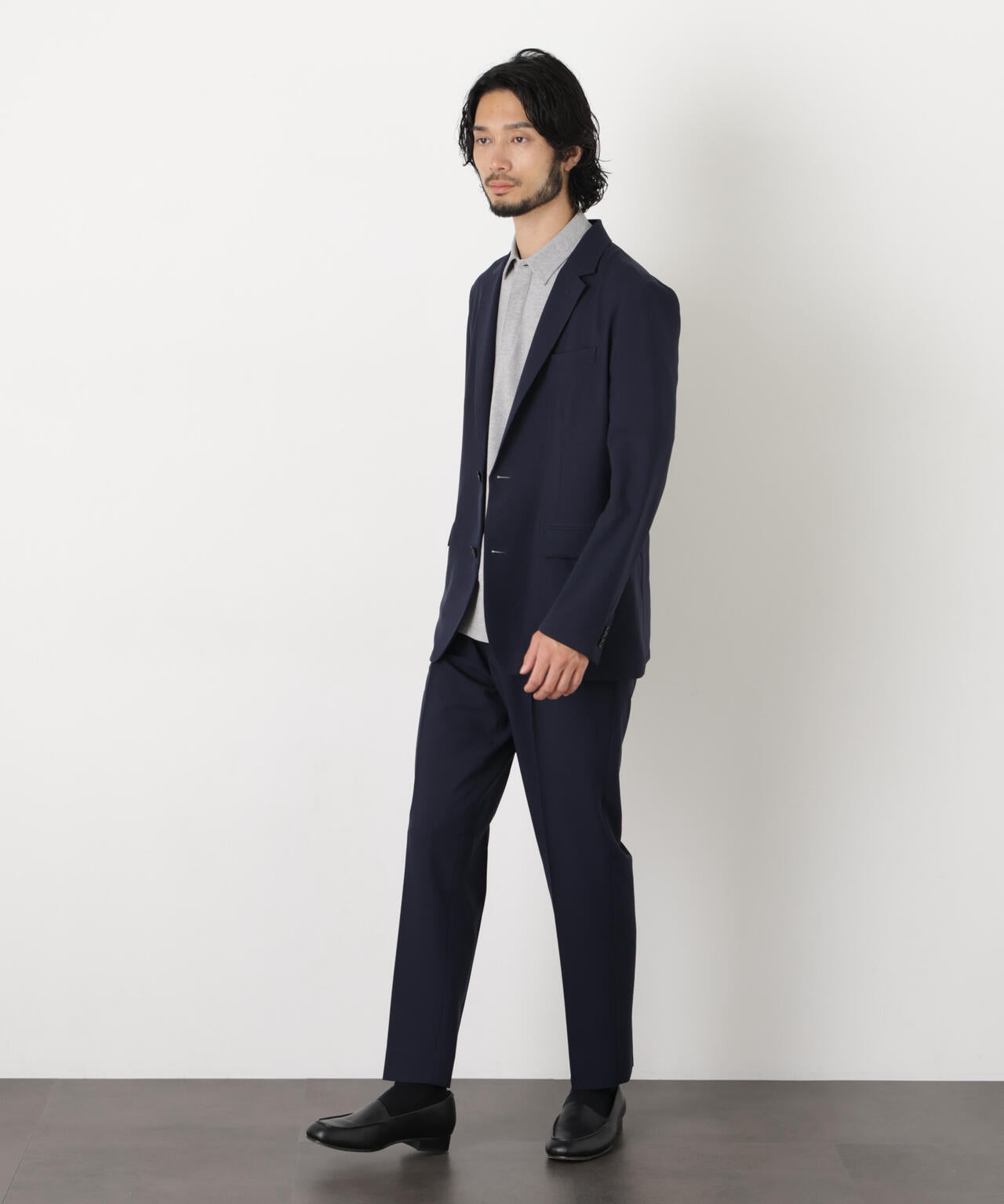 181cm B:75 W:73 H:90 着用サイズ:L