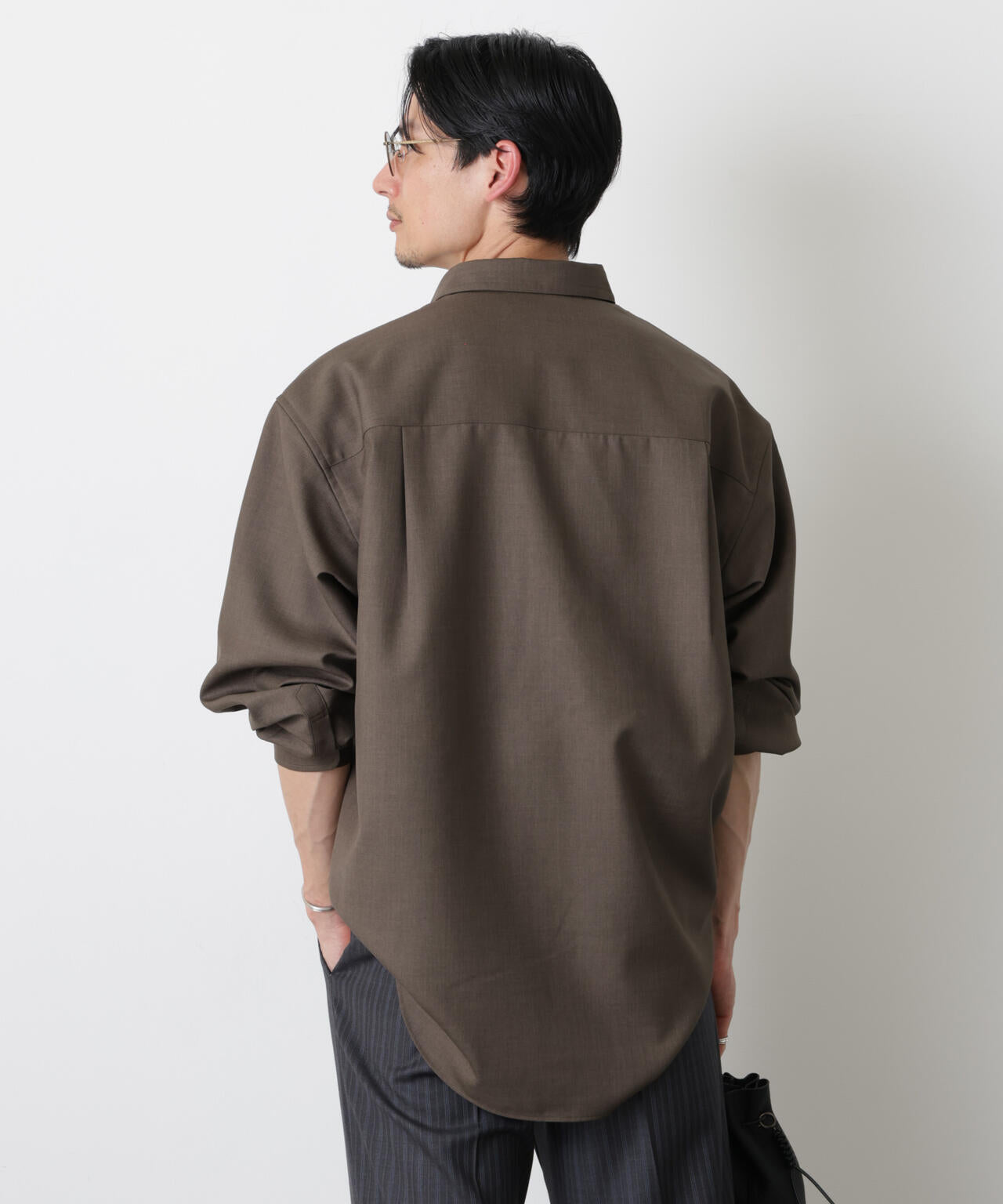「Gavante」ドライギャバレギュラーカラーシャツ