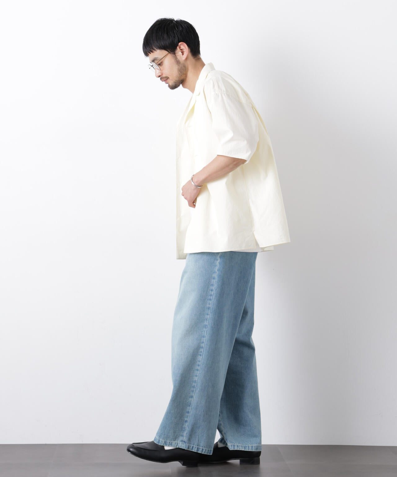 「OtoNANO」 タイプライター ウォッシュシャツ
