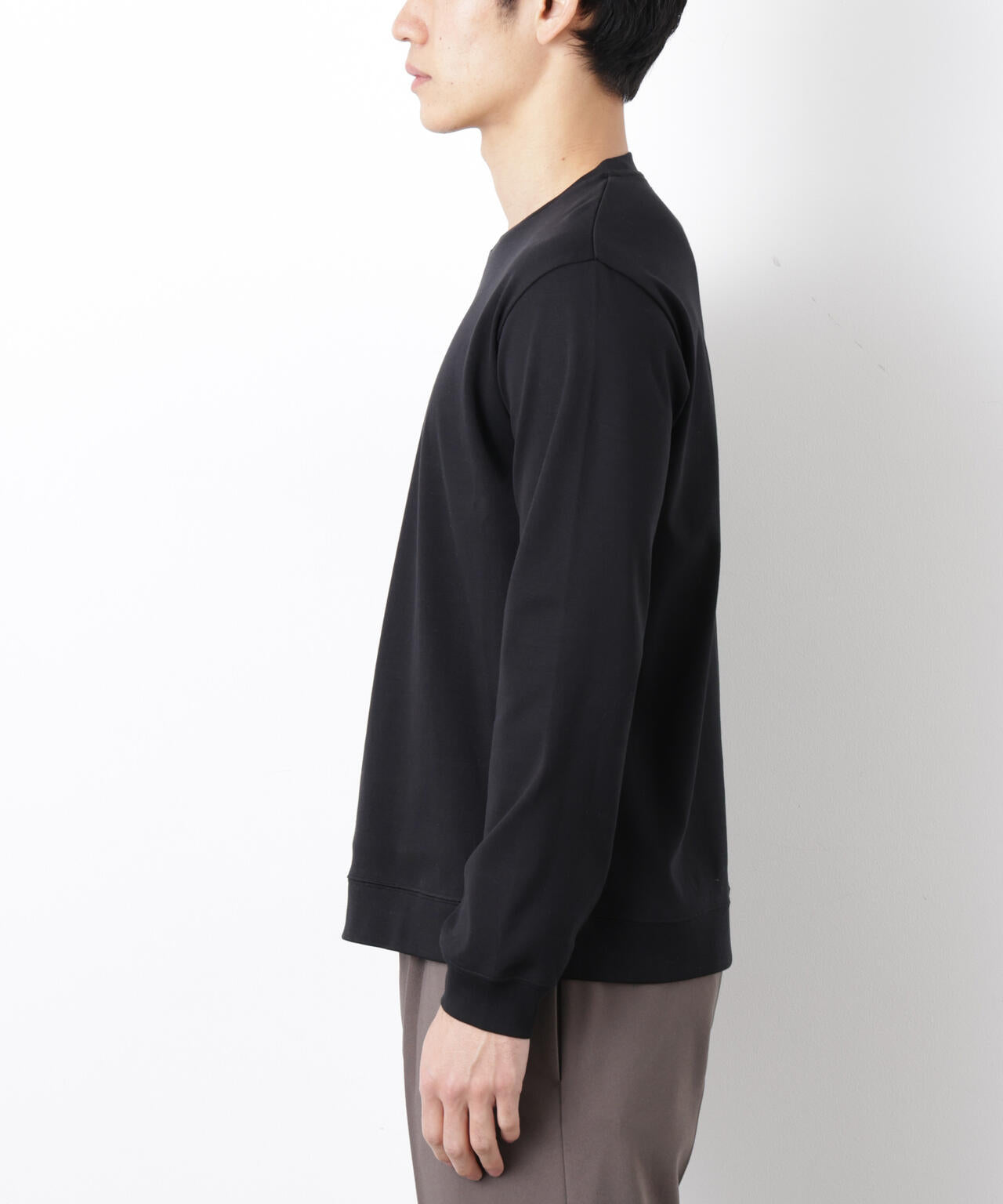 「FORMAL JERSEY」クルーネックカットソー長袖