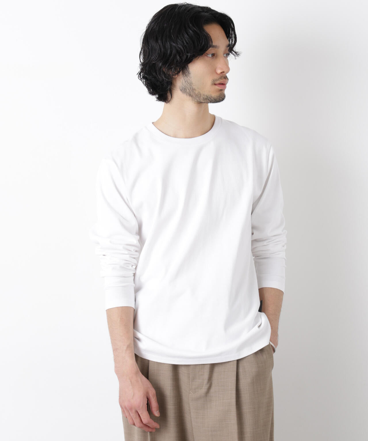 Anti Soaked(R)汗染み防止 クルーネックTシャツ