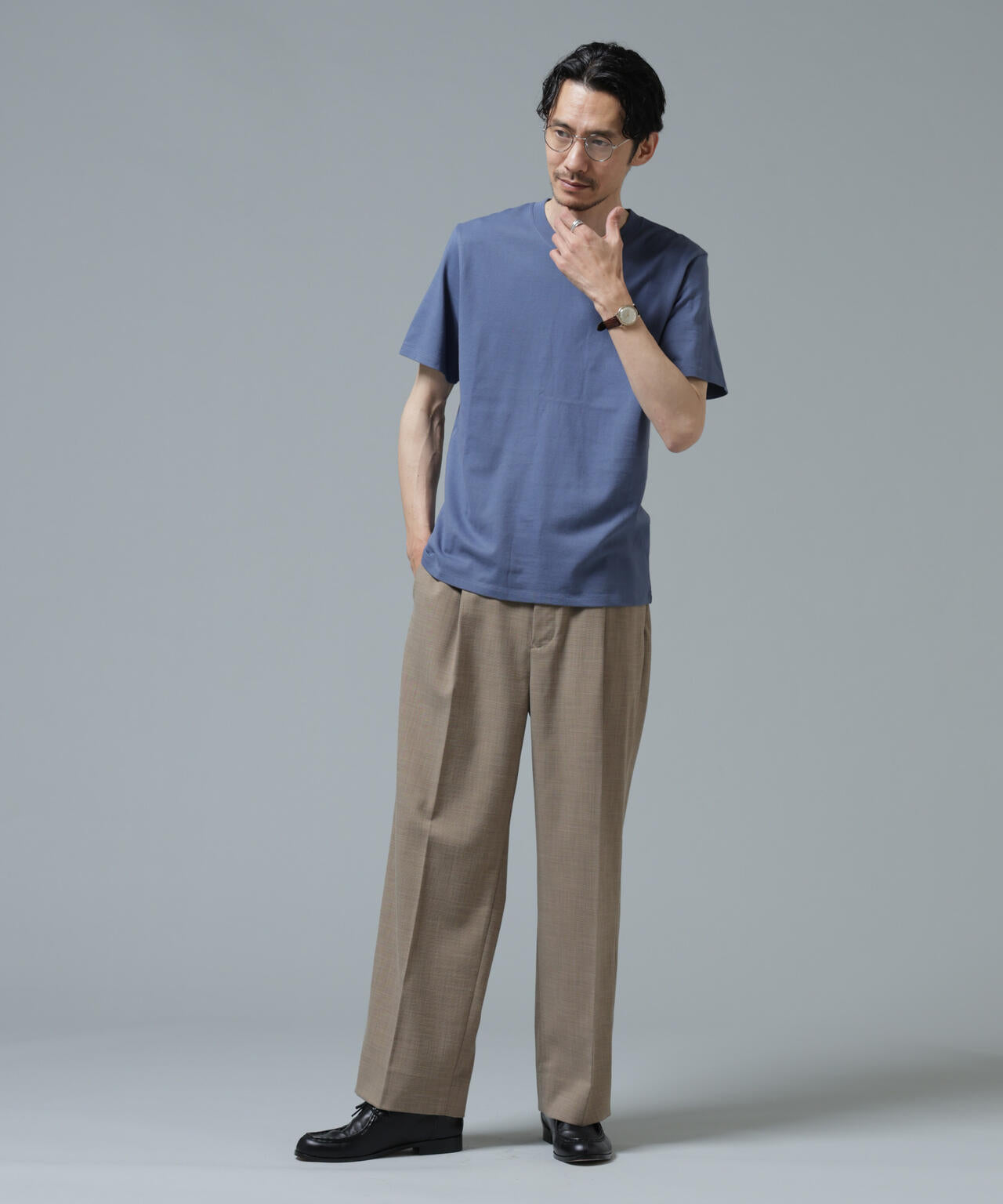 Anti Soaked(R) 汗染み防止 ミドルウェイト 7.1oz レギュラーシルエットTシャツ