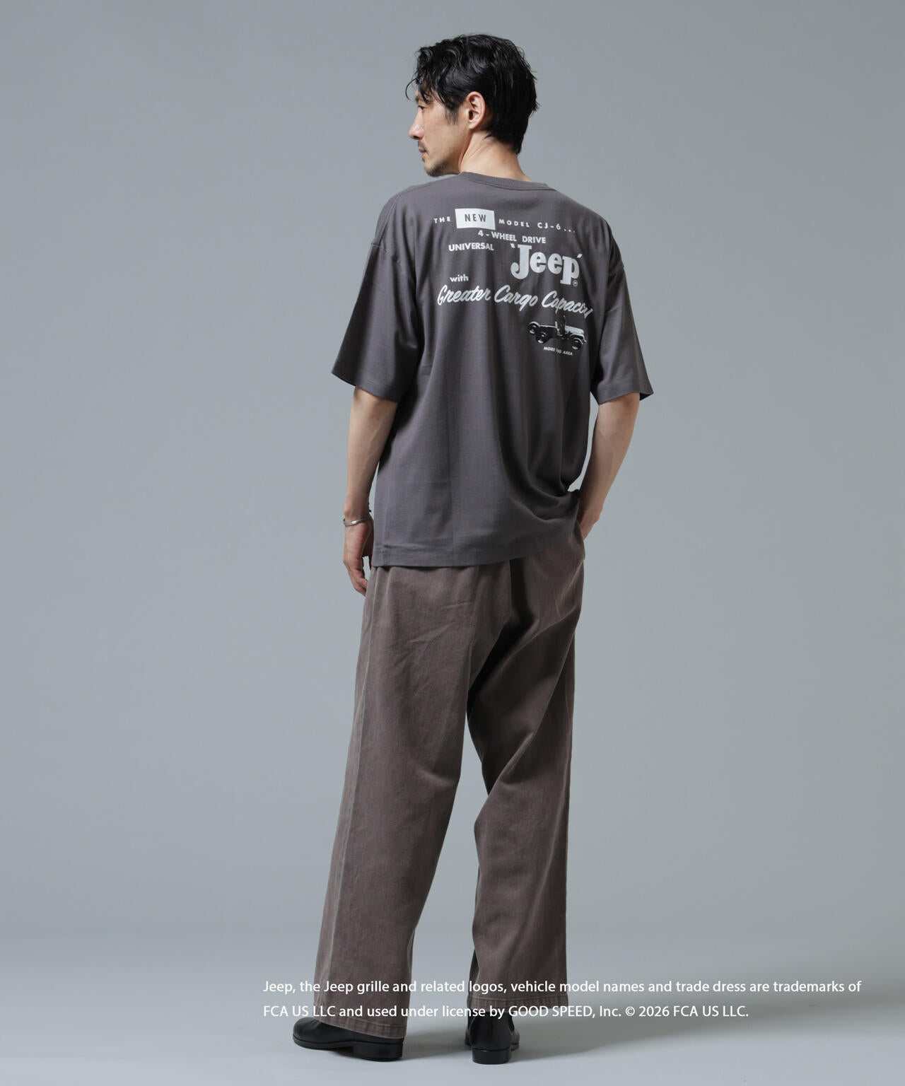 GOOD ROCK SPEED×Anti Soaked(R) 汗染み防止 ジープ Tシャツ