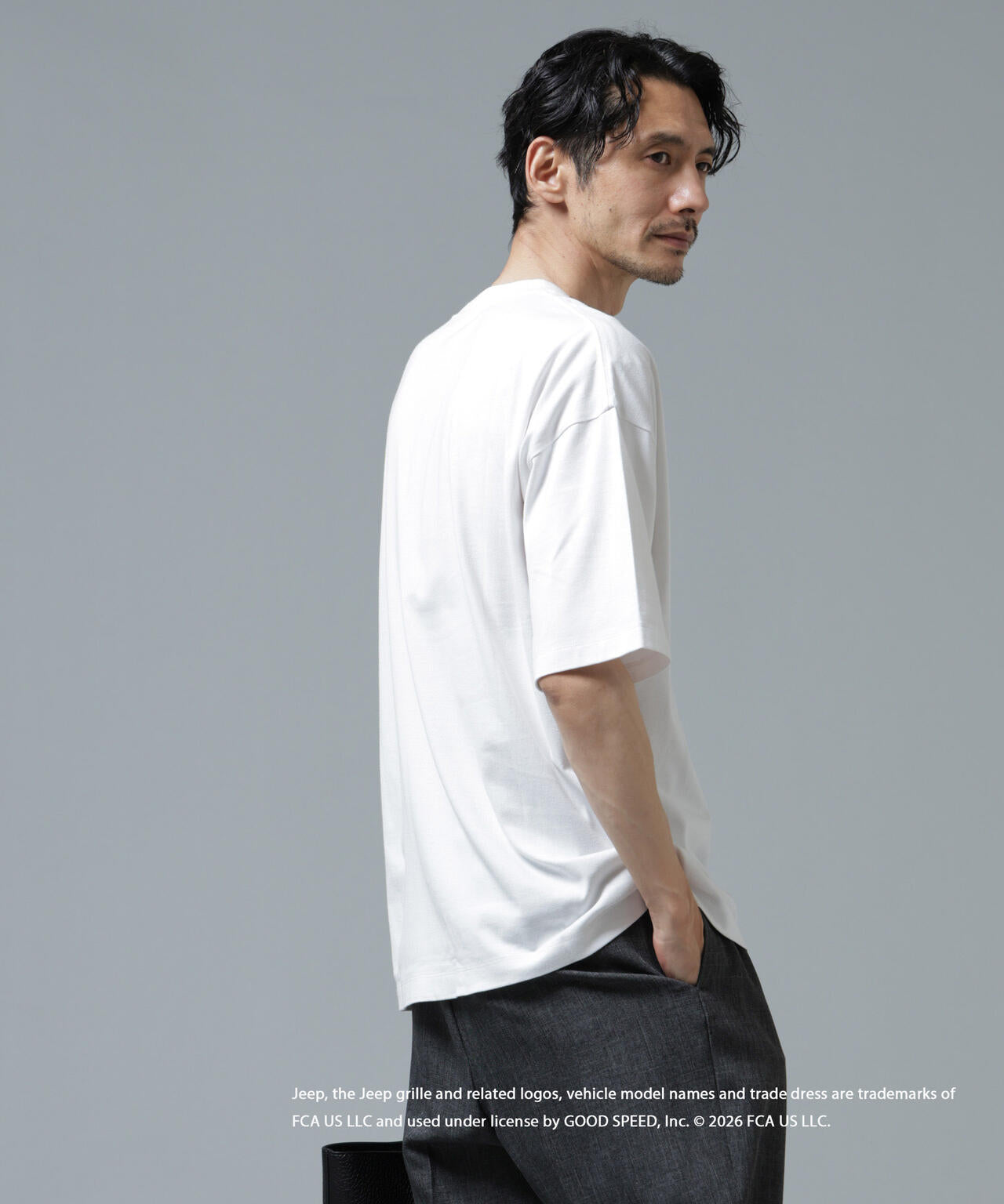 GOOD ROCK SPEED×Anti Soaked(R) 汗染み防止 ジープ Tシャツ