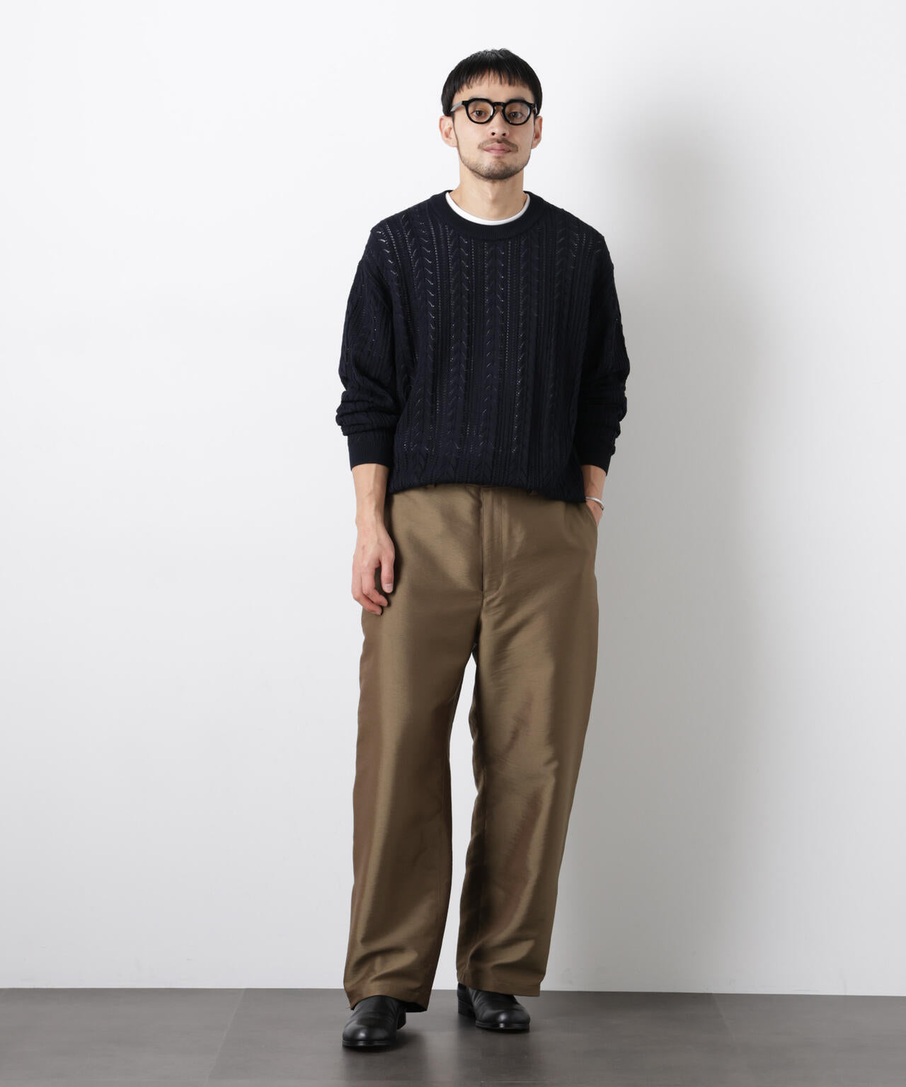 「ASSEMBLANC」 パラシュートパンツ
