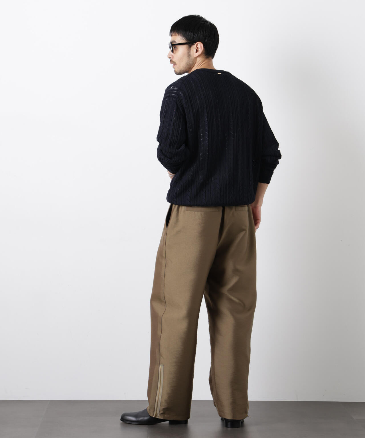 「ASSEMBLANC」 パラシュートパンツ