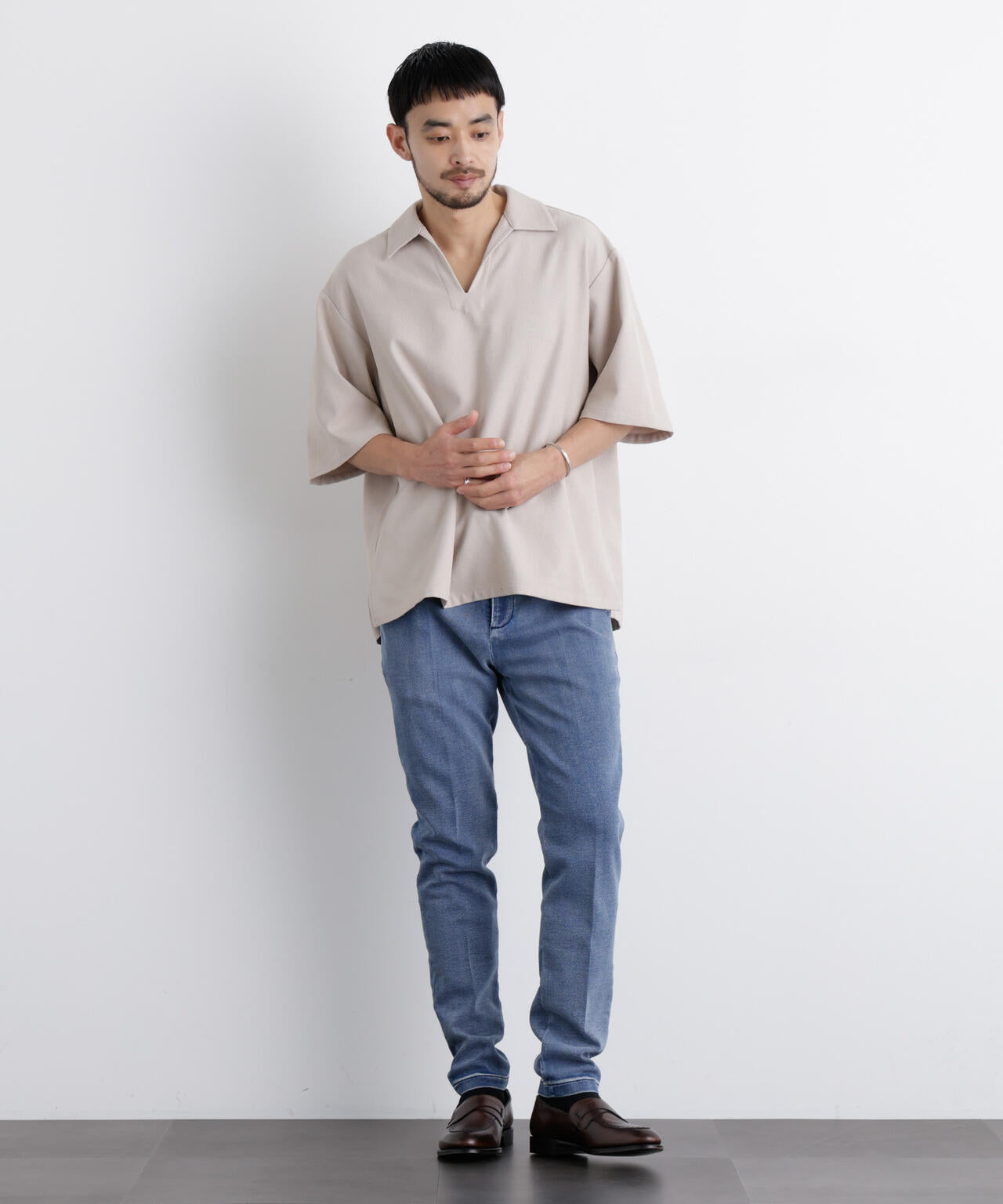 「Meaningful Continuity」 ストレッチデニムトラウザーズ
