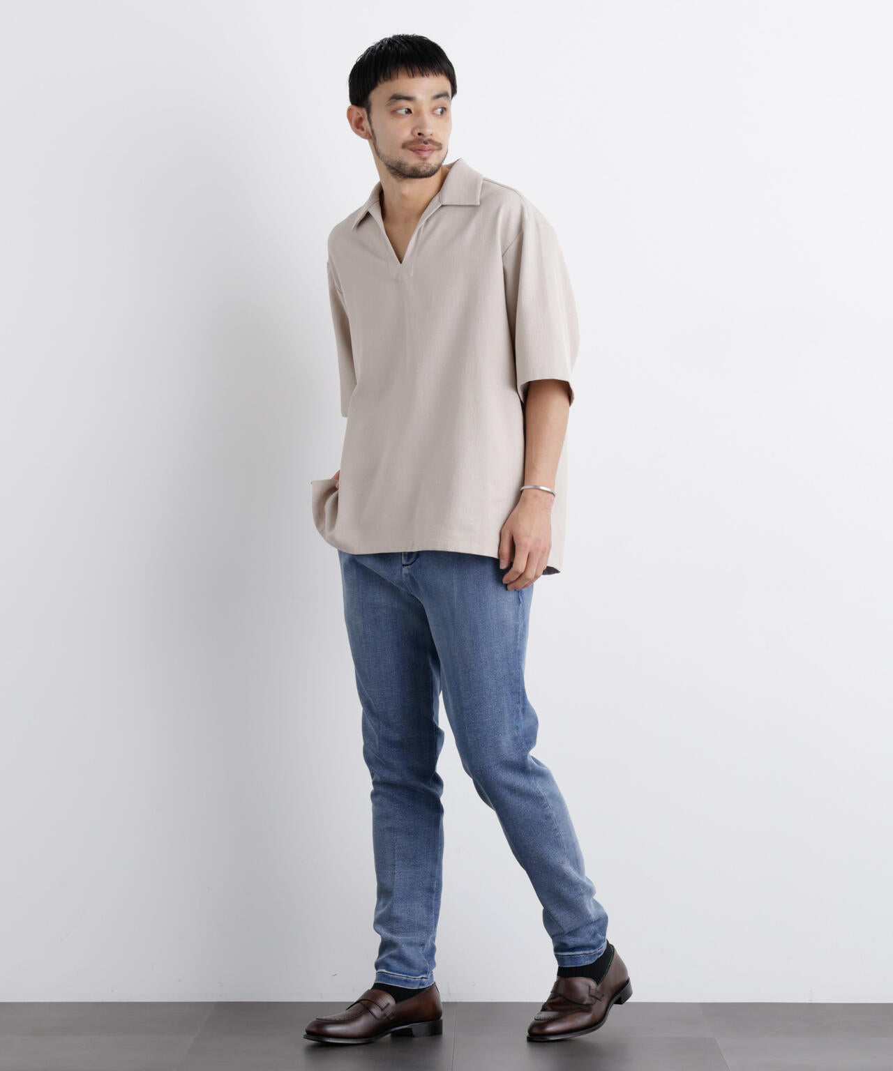「Meaningful Continuity」 ストレッチデニムトラウザーズ