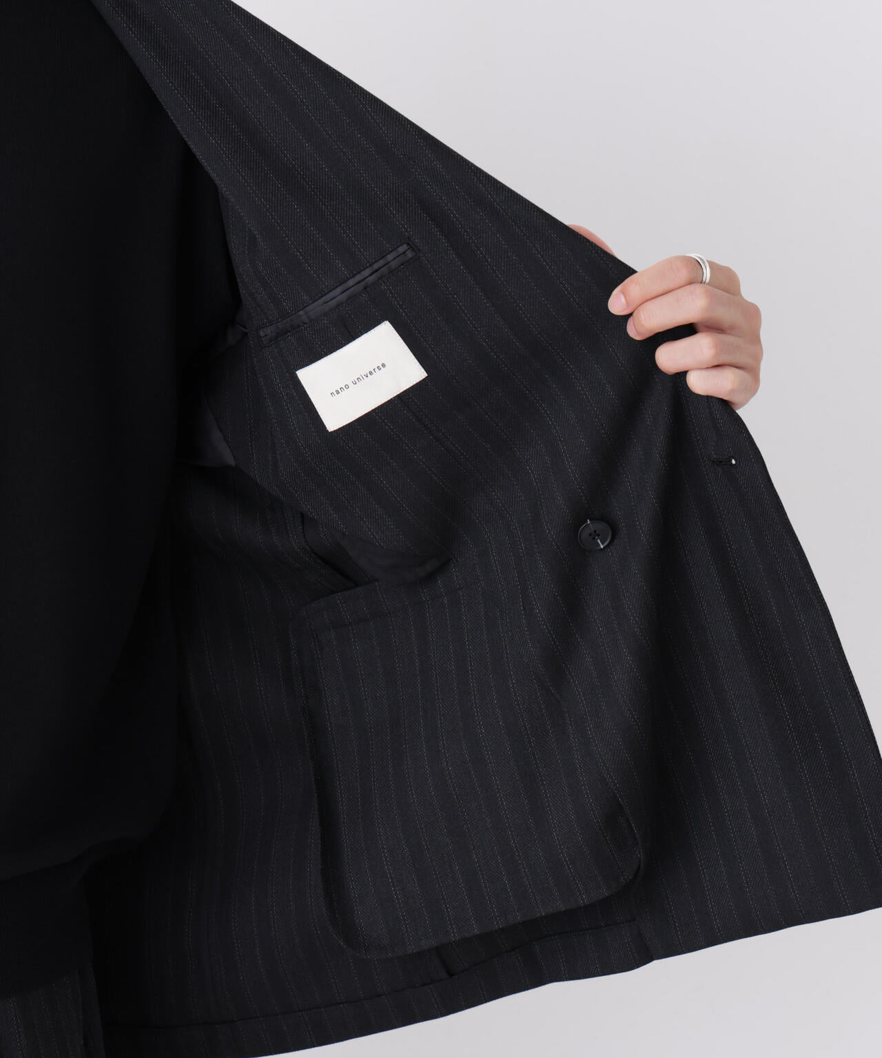 「DELEGANT」 ダブルブレストジャケット(セットアップ可)